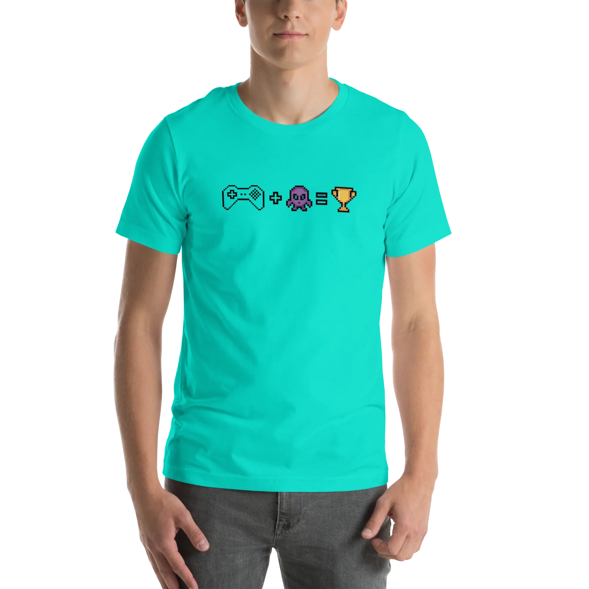 Pixel Gaming Equation Shirt – Retro Gamer Tee - RaZits