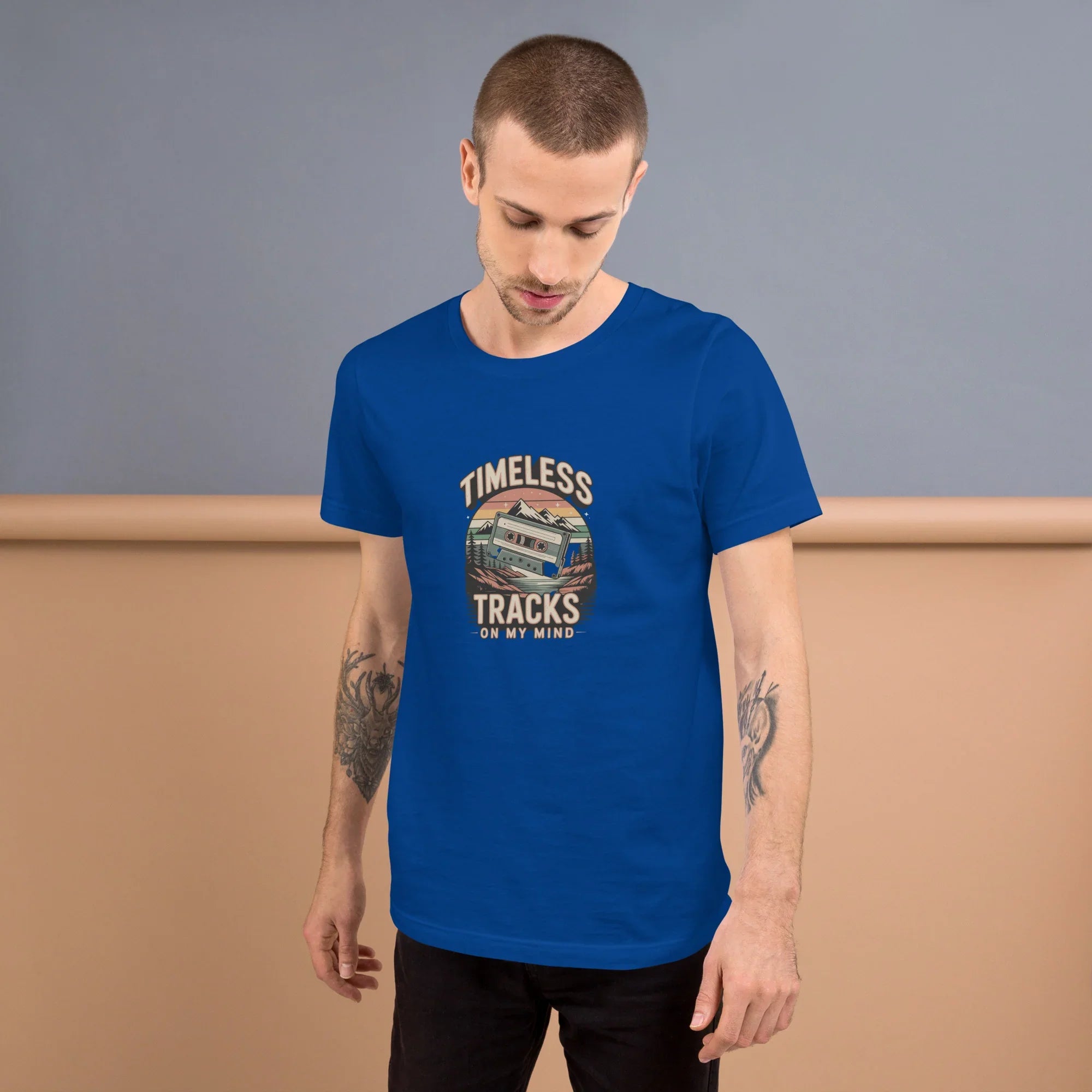 Timeless Cassette Music T-Shirt – Retro Mixtape Vibes - RaZits