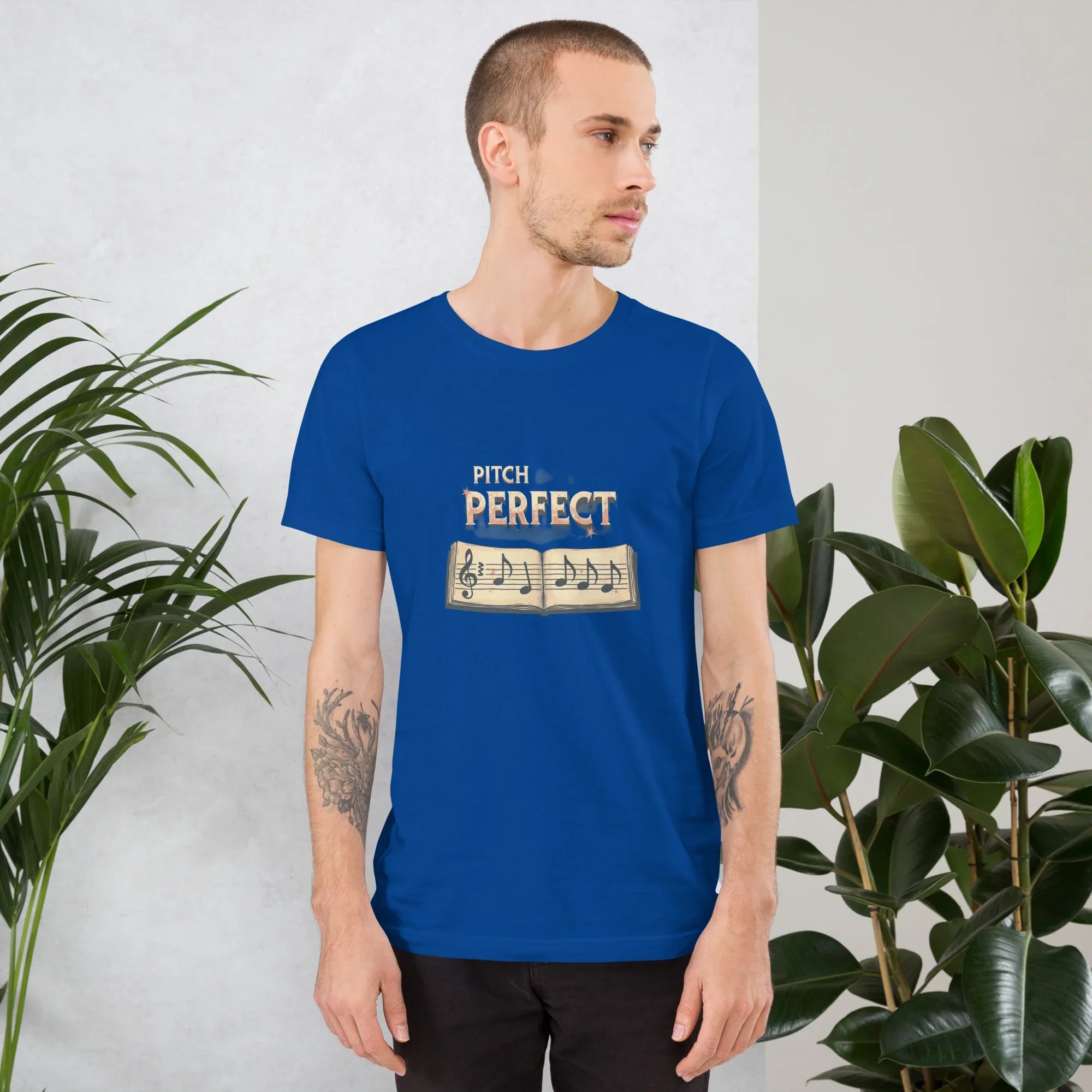 Pitch Perfect Music T-Shirt – Vintage Sheet Music Design - RaZits