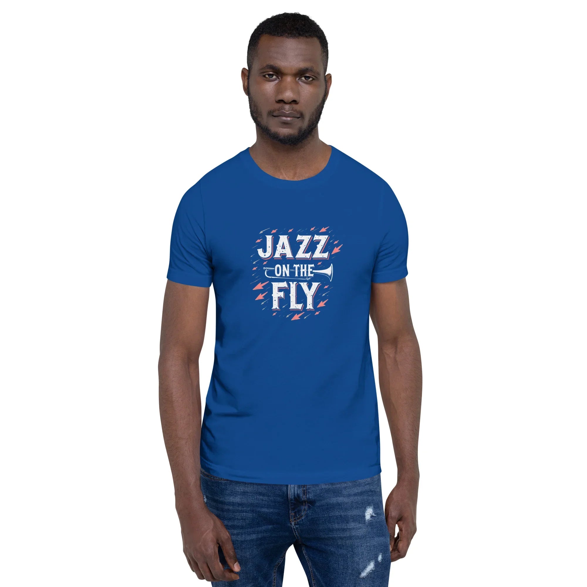 Jazz on the Fly – Trumpet Motion Tee - RaZits
