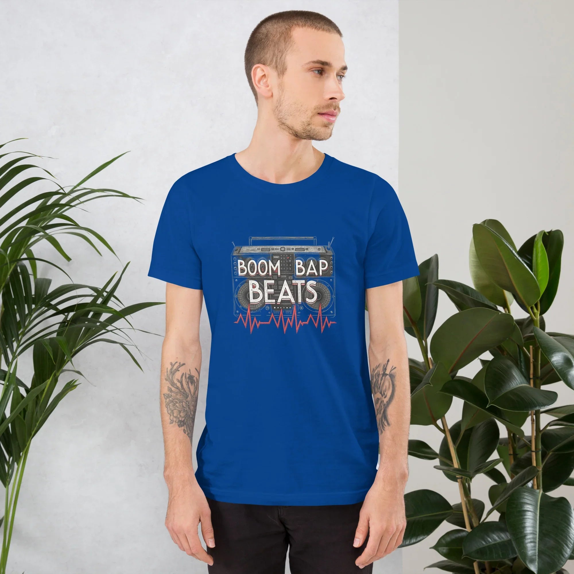 Boom Bap Beats Boombox Tee - RaZits