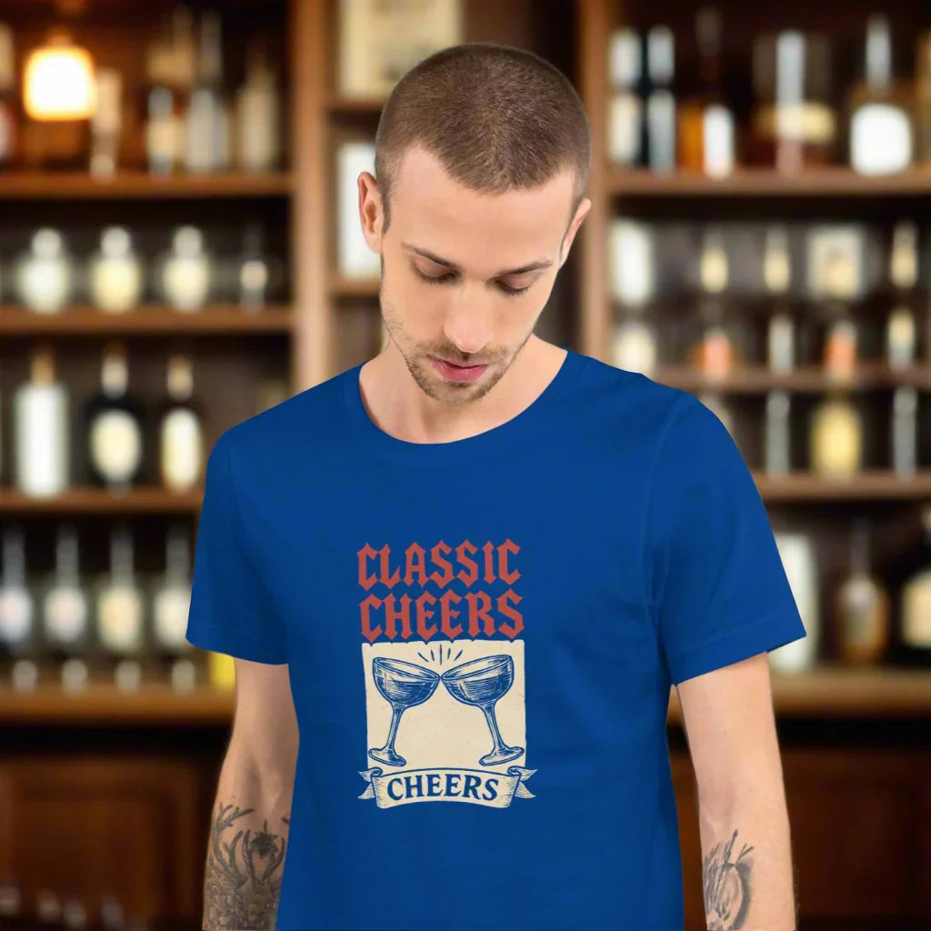Classic Cheers Vintage Toast Tee - RaZits