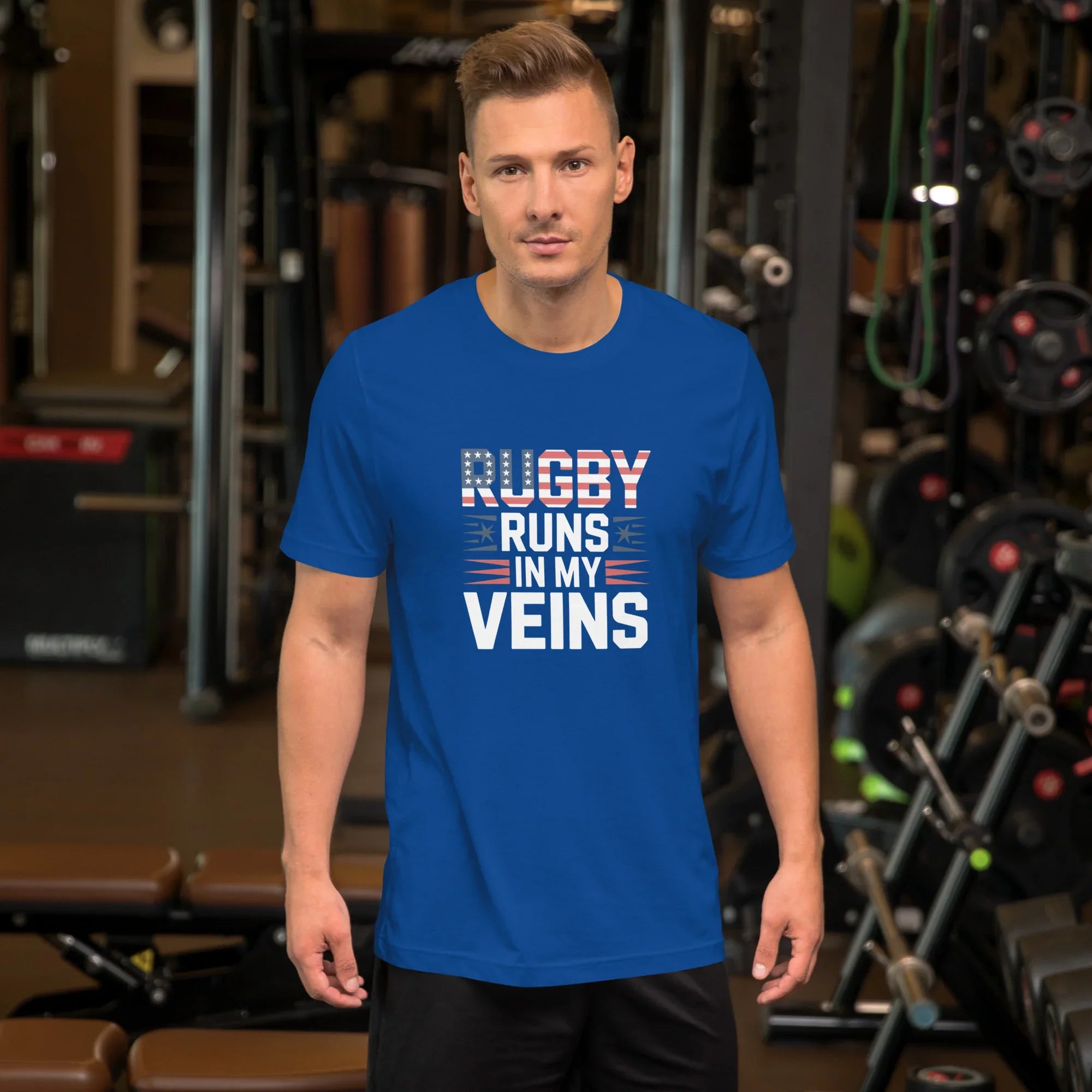 USA Rugby Veins Tee – American Flag Edition - RaZits