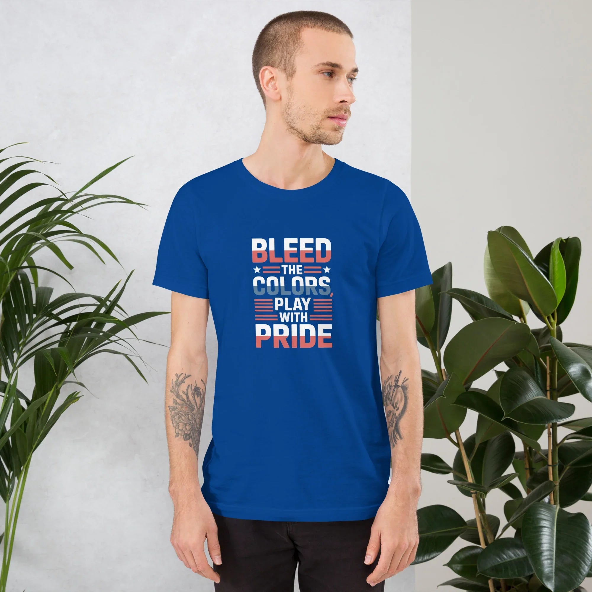 Bleed the Colors Tee – Rugby Pride Graphic Shirt - RaZits