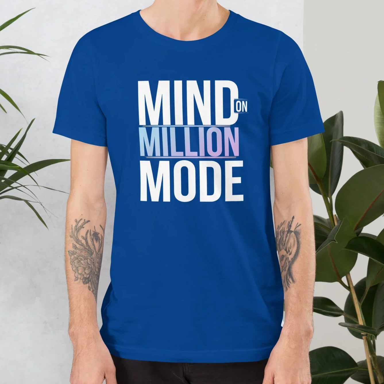 Millionaire Mindset Motivation Shirt