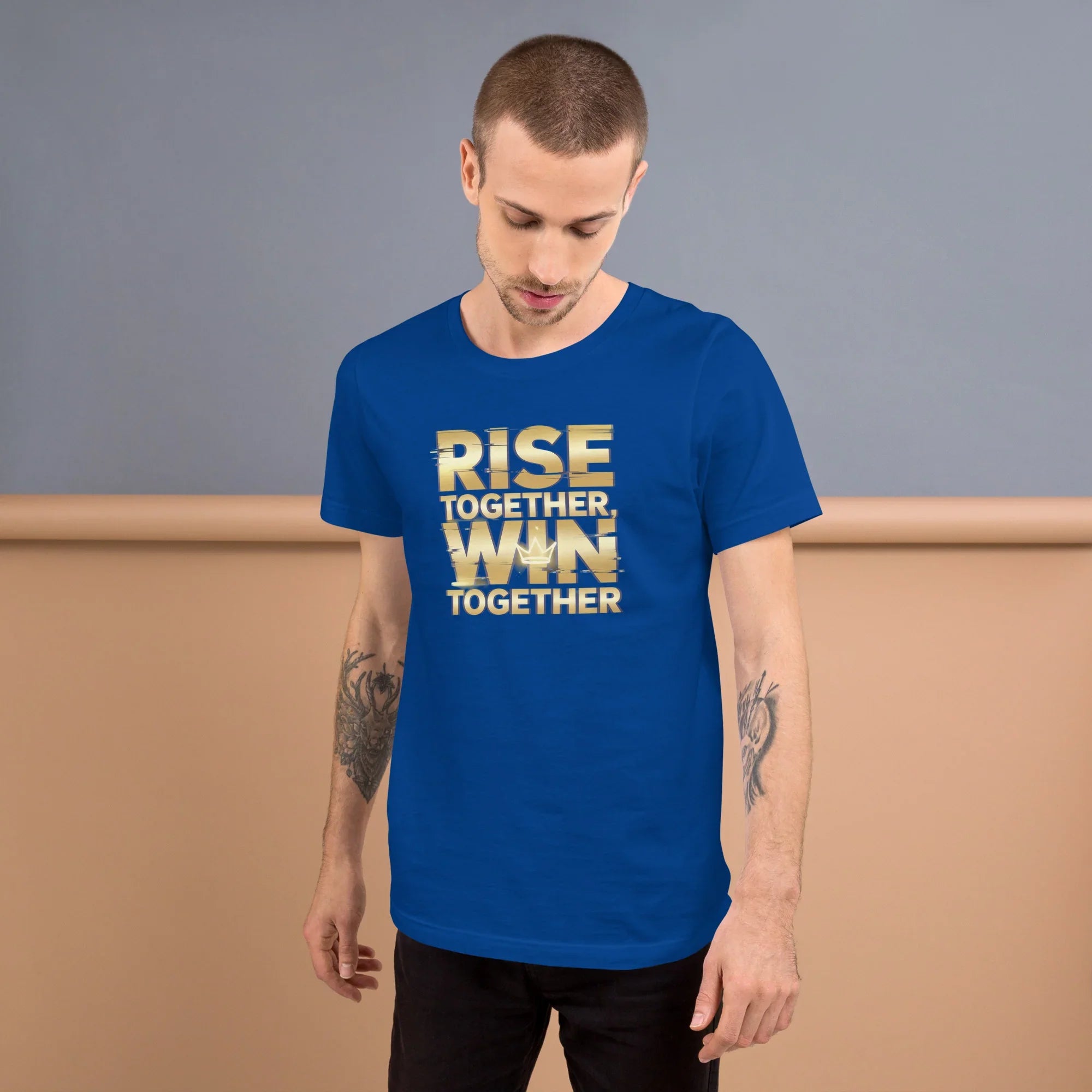 Rise Together Win Together – Battle Royale Squad T-Shirt - RaZits