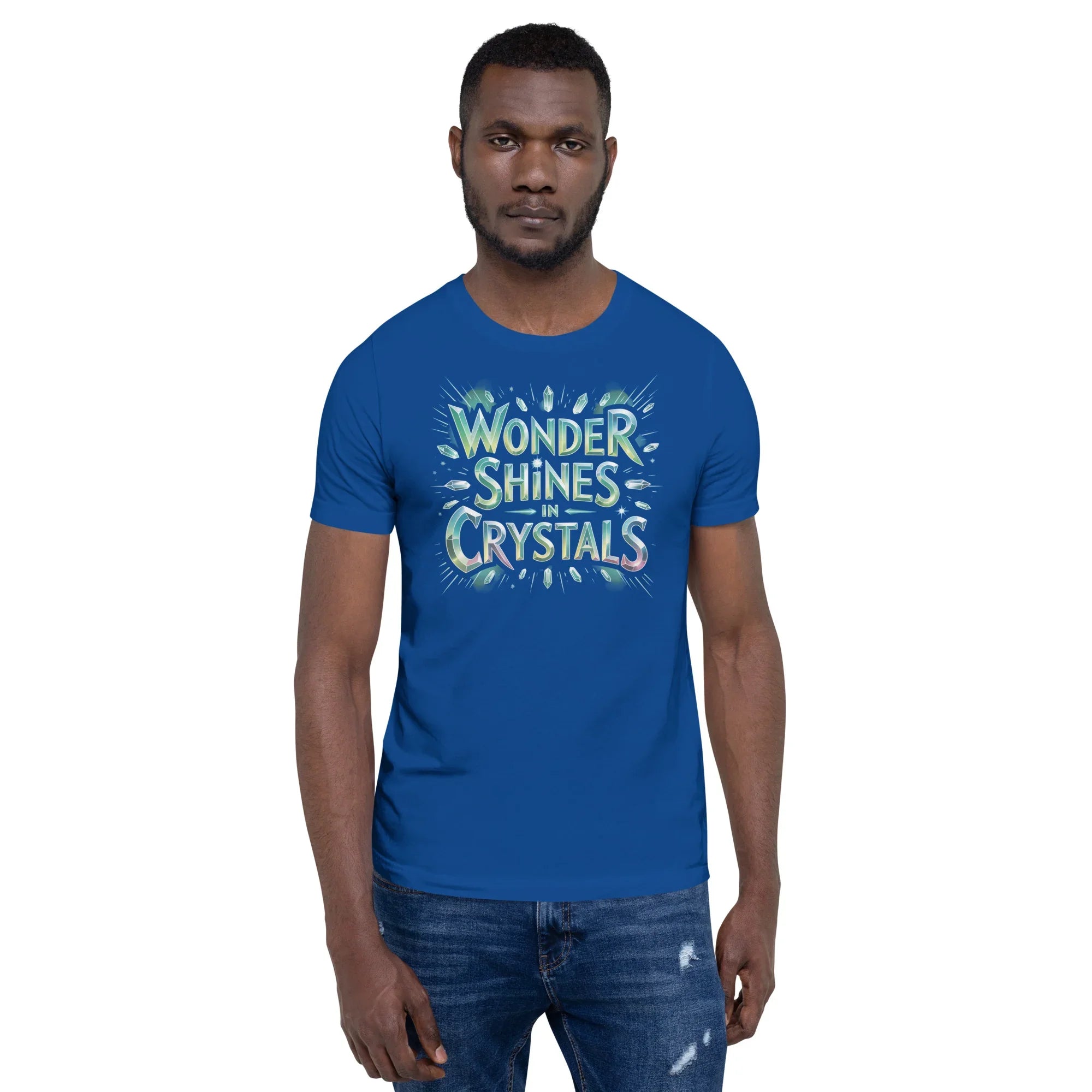 Wonder Shines in Crystals – JRPG Crystal T-Shirt - RaZits