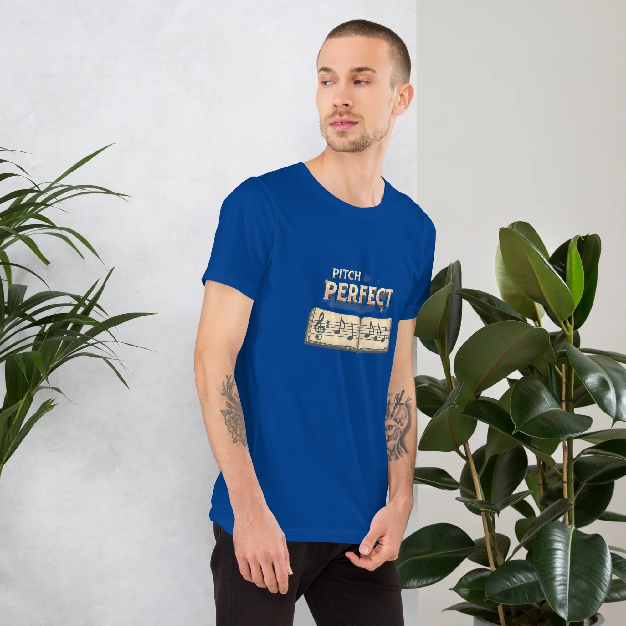 Pitch Perfect Music T-Shirt – Vintage Sheet Music Design - RaZits