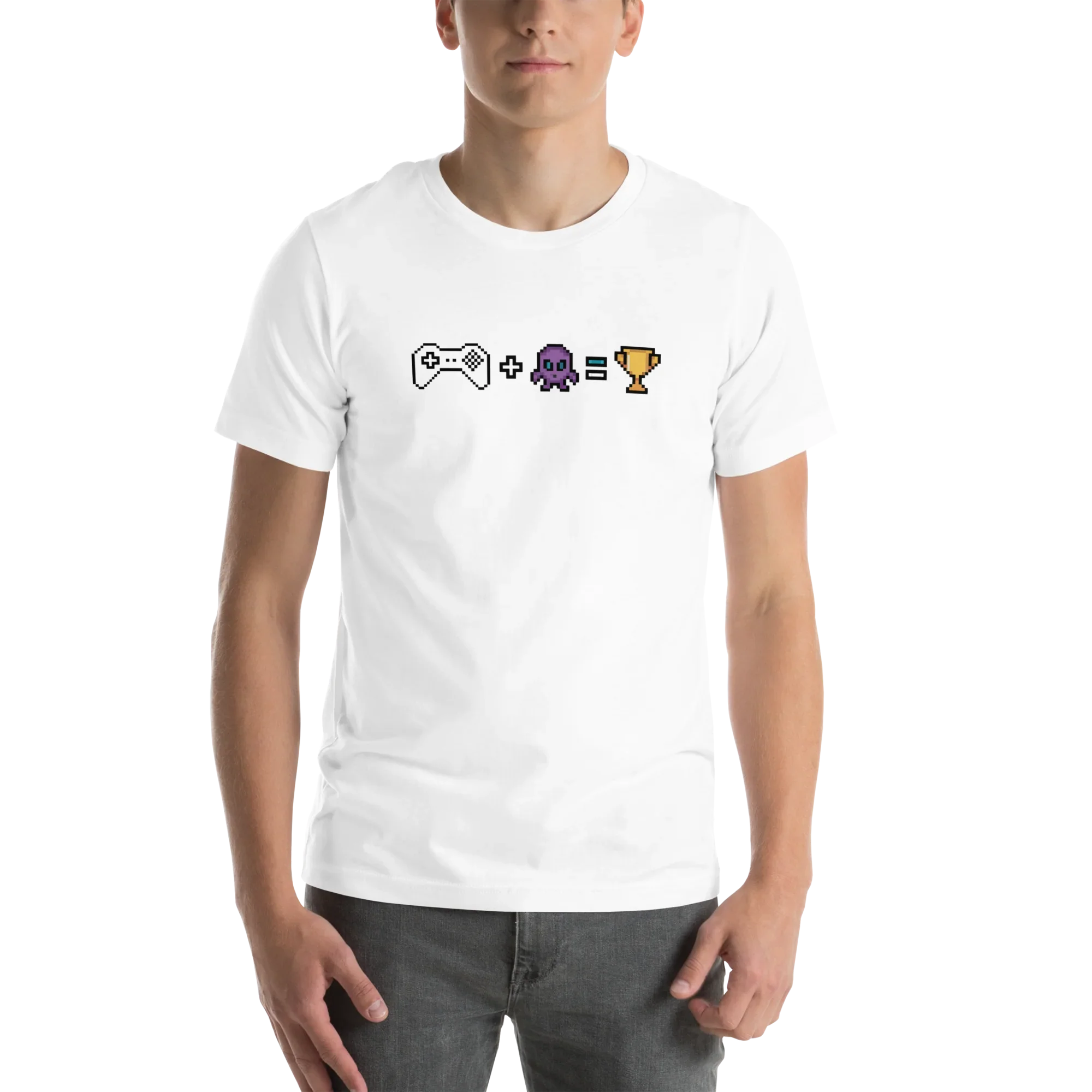 Pixel Gaming Equation Shirt – Retro Gamer Tee - RaZits