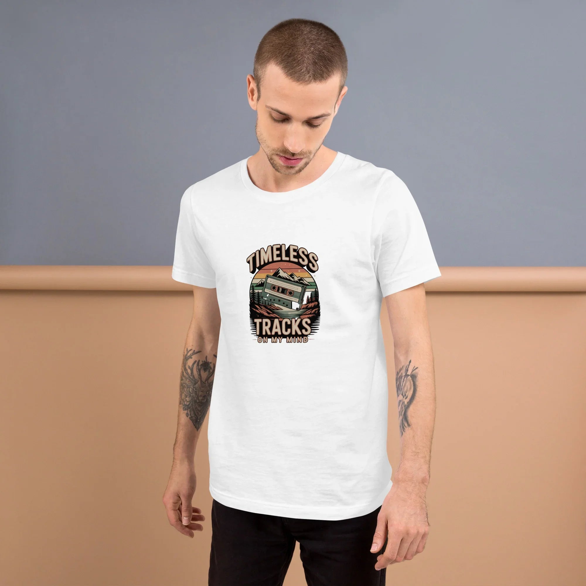 Timeless Cassette Music T-Shirt – Retro Mixtape Vibes - RaZits