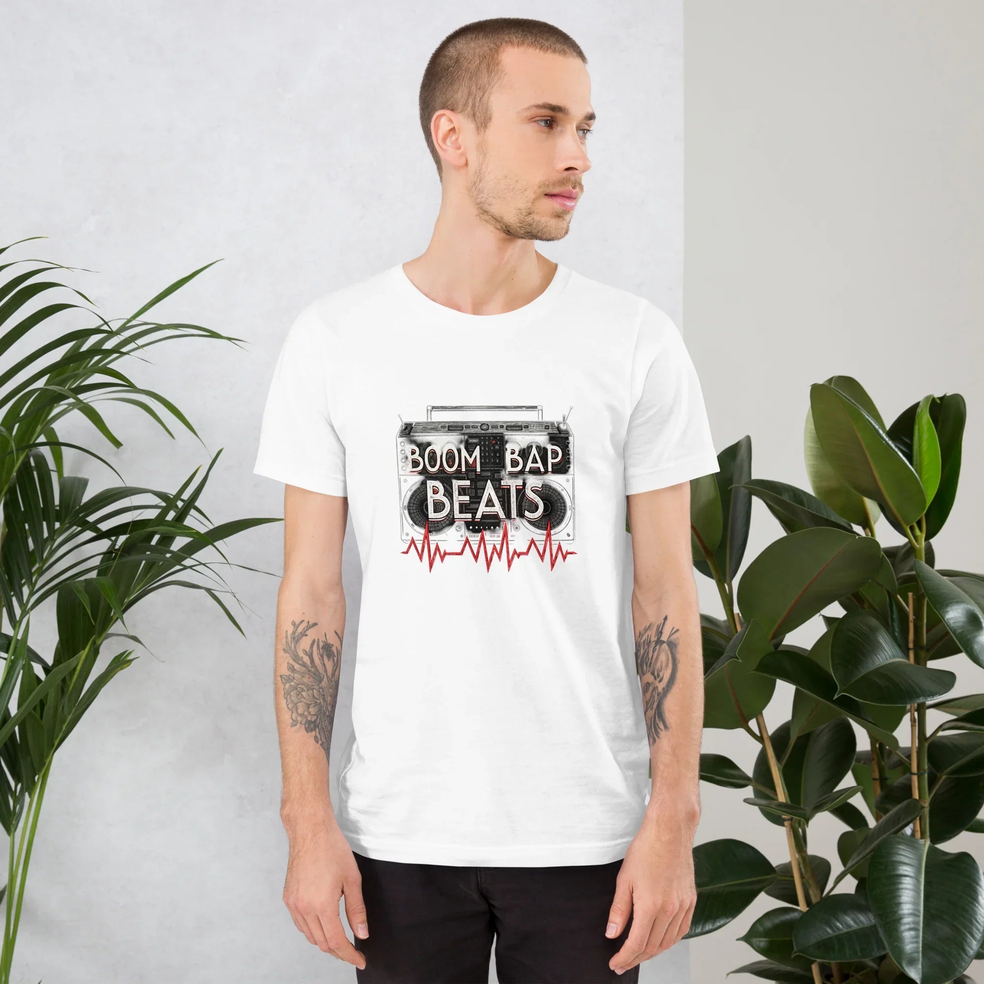 Boom Bap Beats Boombox Tee - RaZits
