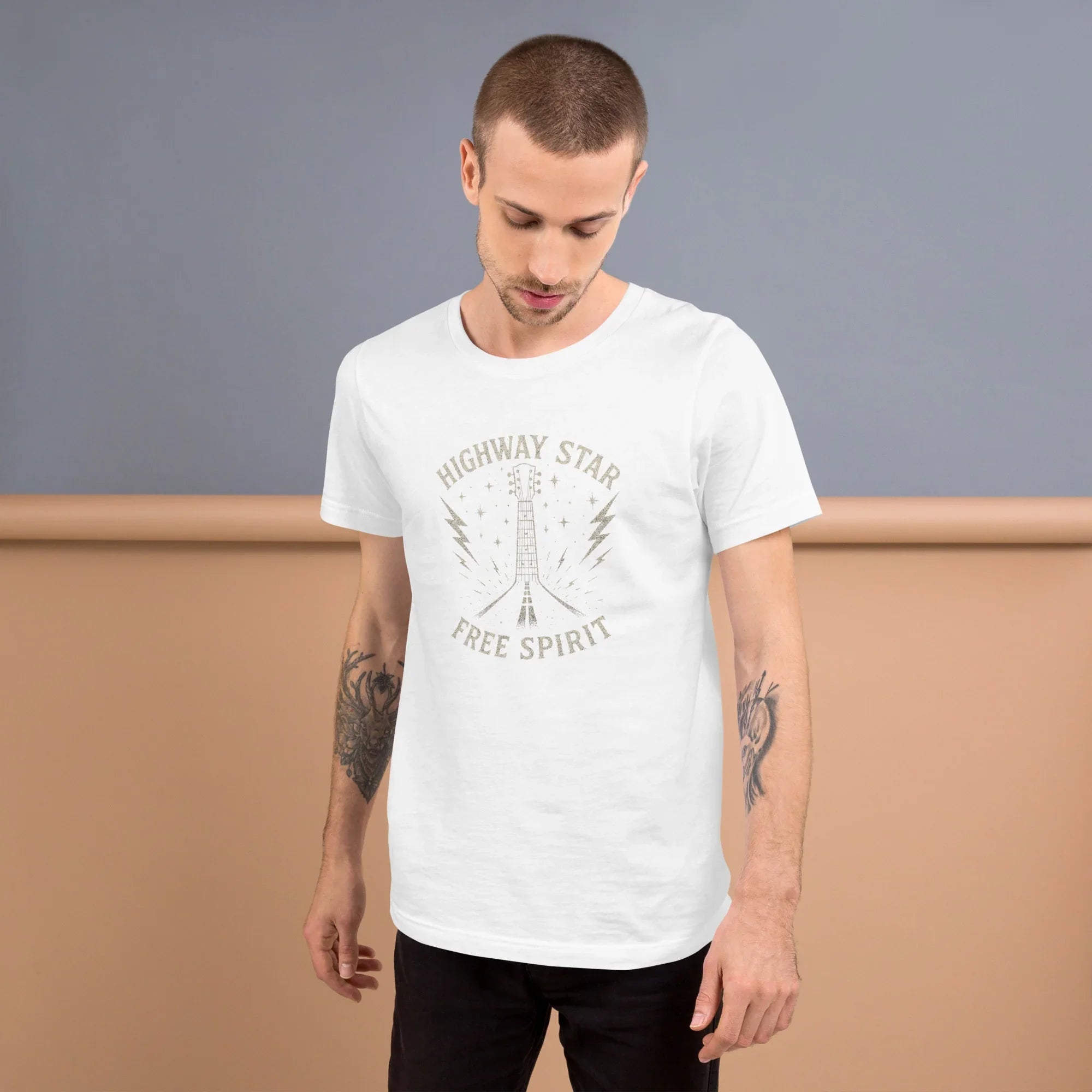 Highway Star Free Spirit – Guitar Road Tee - RaZits