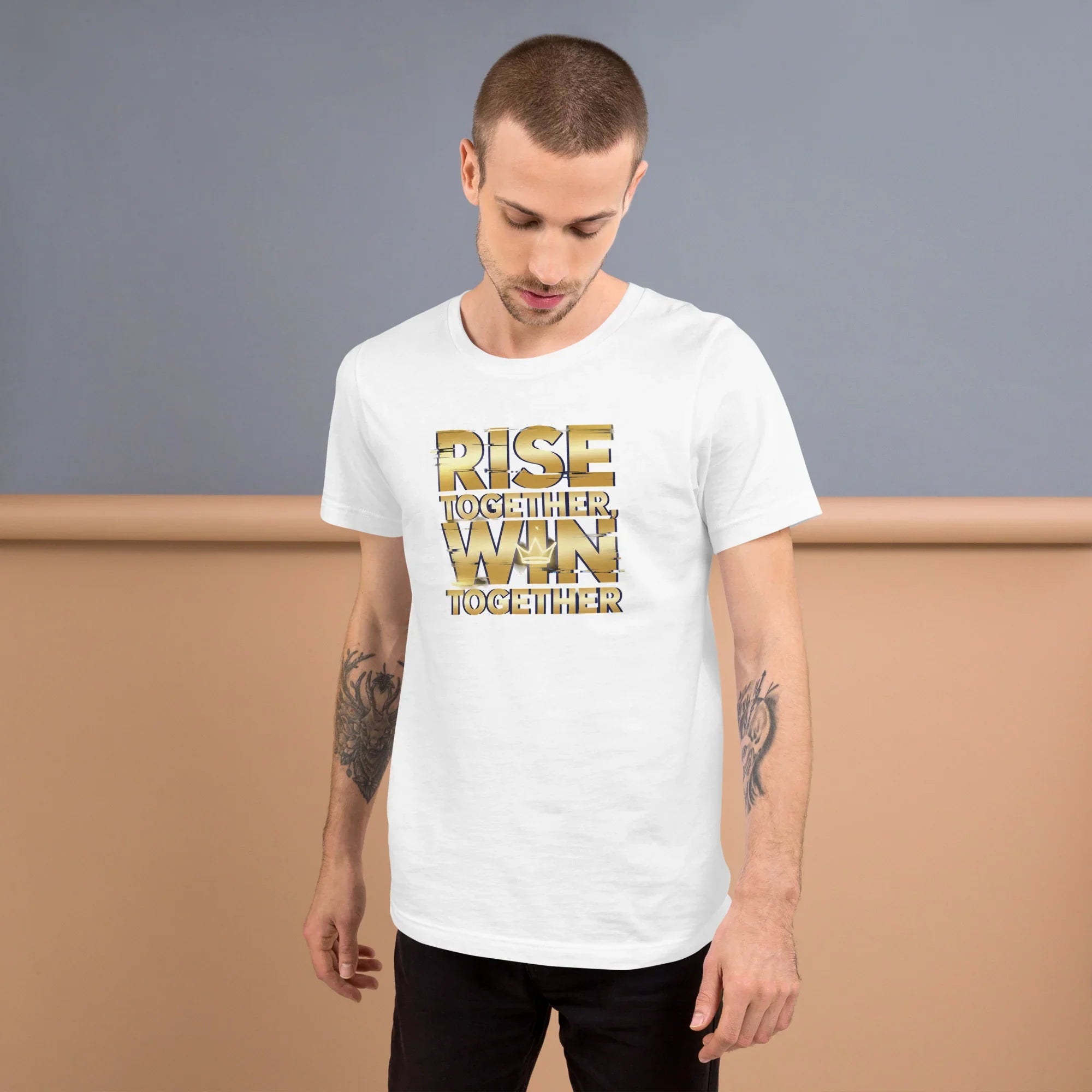 Rise Together Win Together – Battle Royale Squad T-Shirt - RaZits
