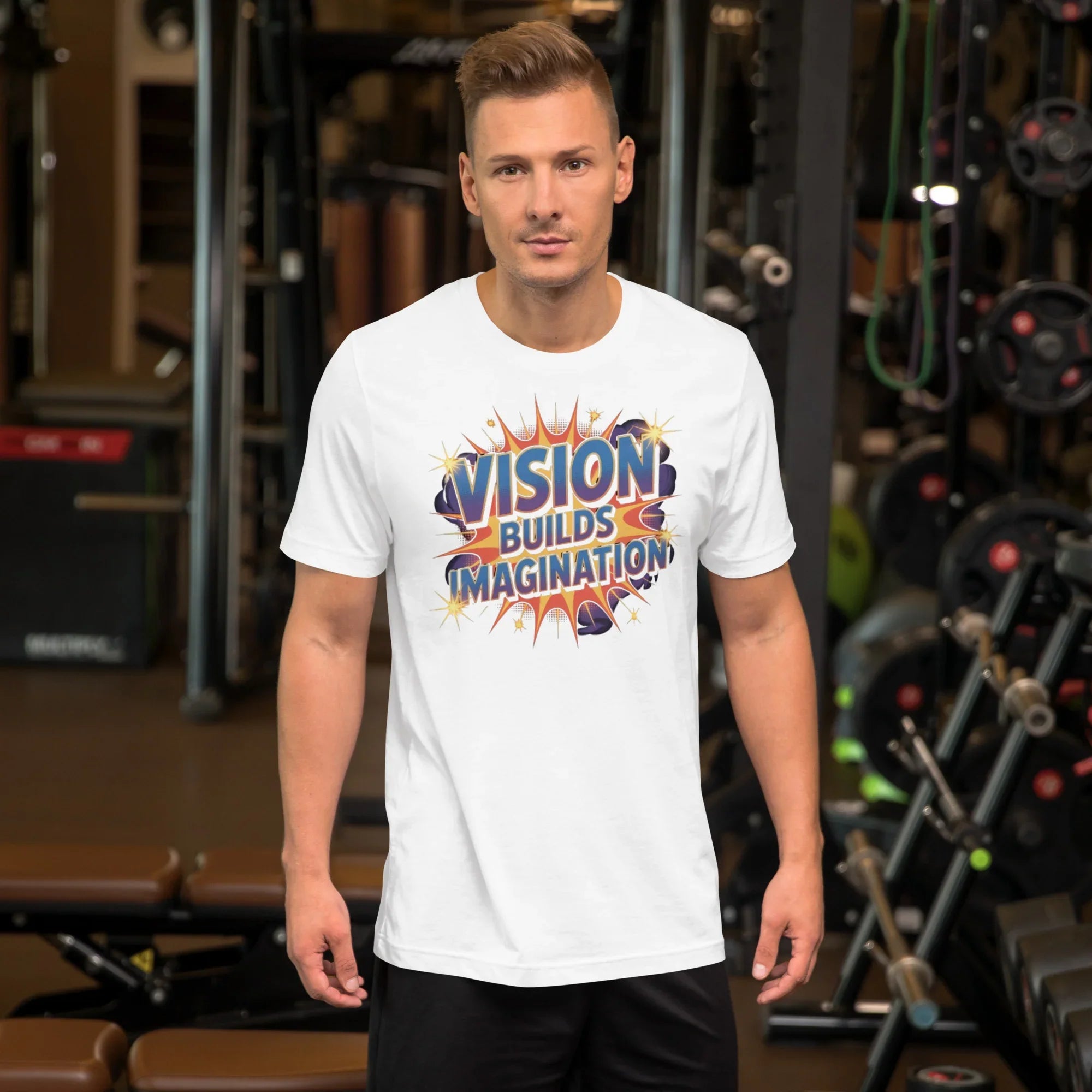 Vision Imagination Adventure Shirt – Comic Energy Tee - RaZits