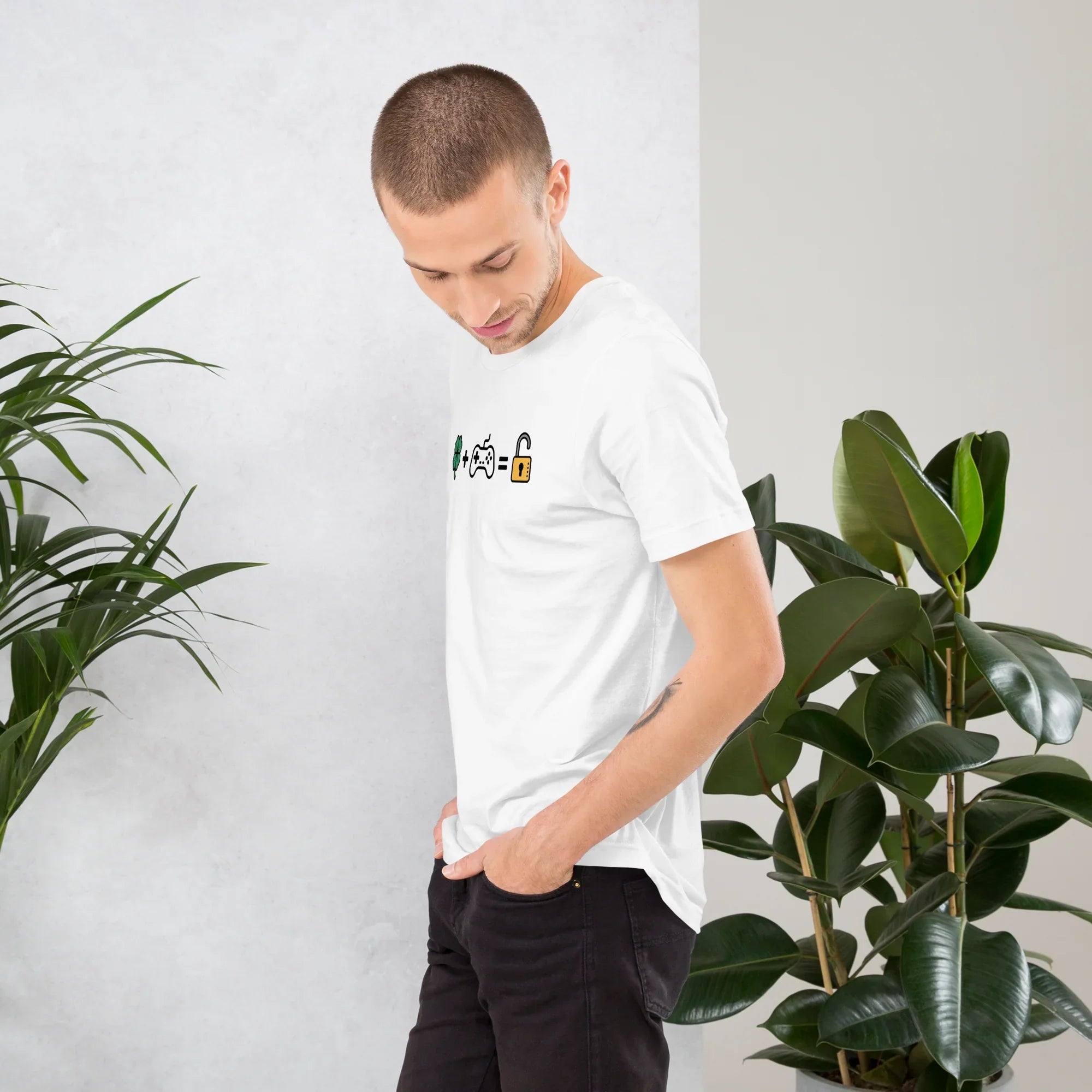 Gamer Luck Equation Shirt – Skill + Clover = Win Tee - RaZits