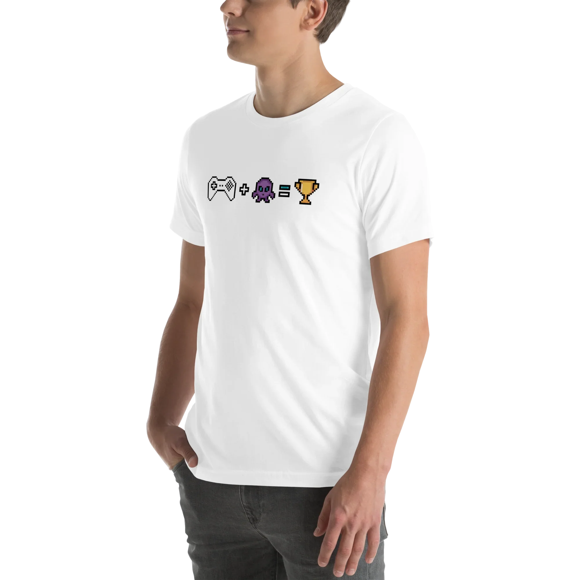 Pixel Gaming Equation Shirt – Retro Gamer Tee - RaZits