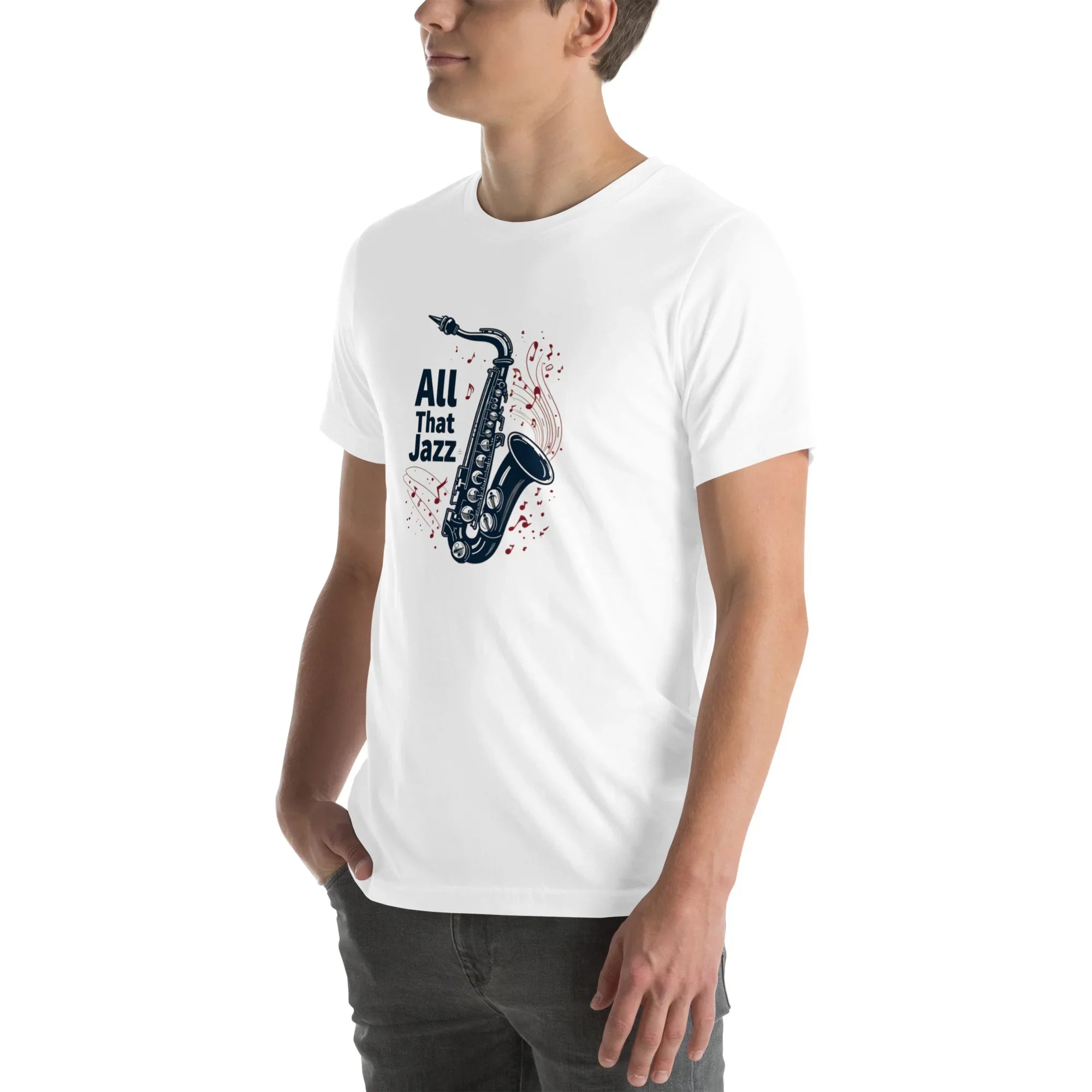 All That Jazz Saxophone Tee - RaZits