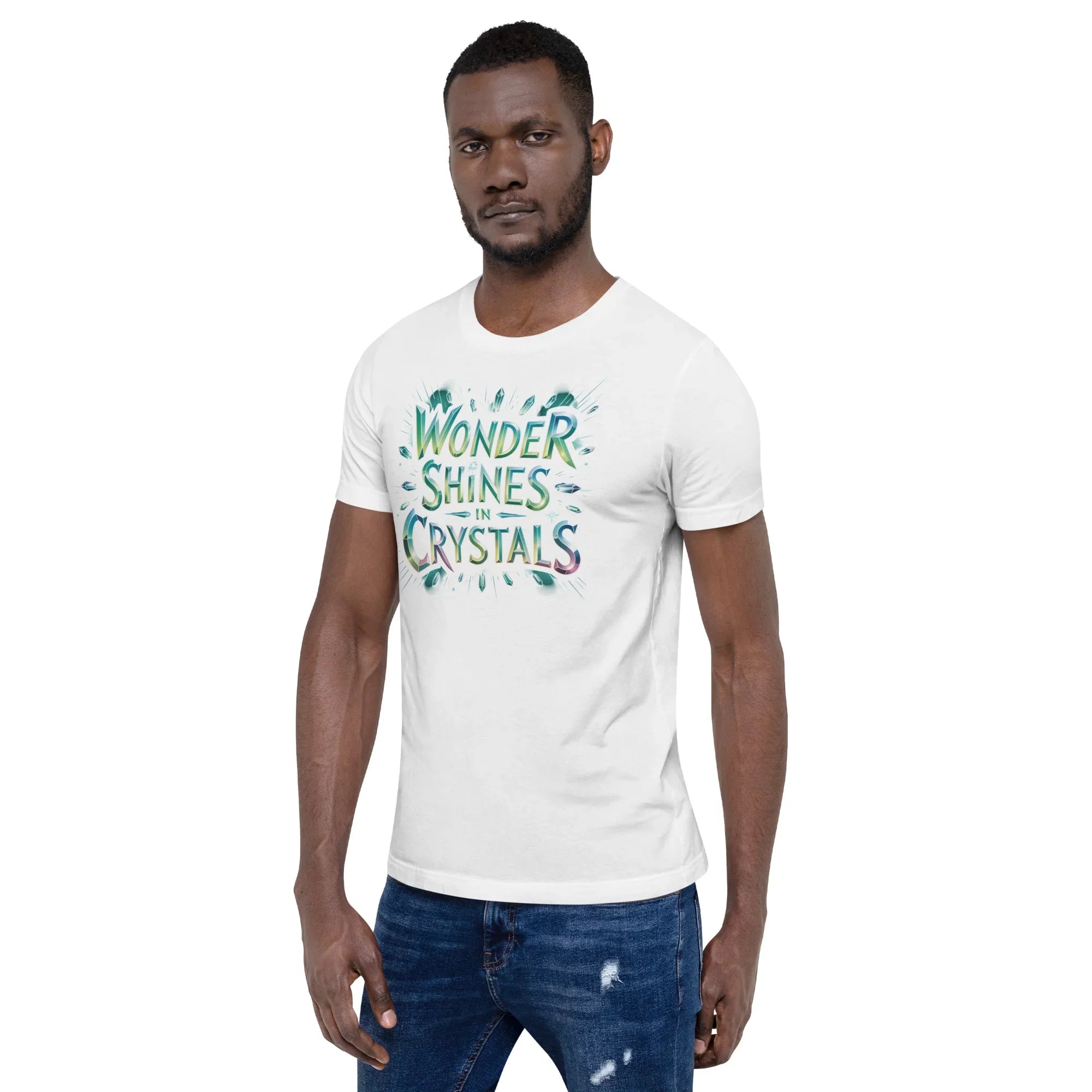 Wonder Shines in Crystals – JRPG Crystal T-Shirt - RaZits