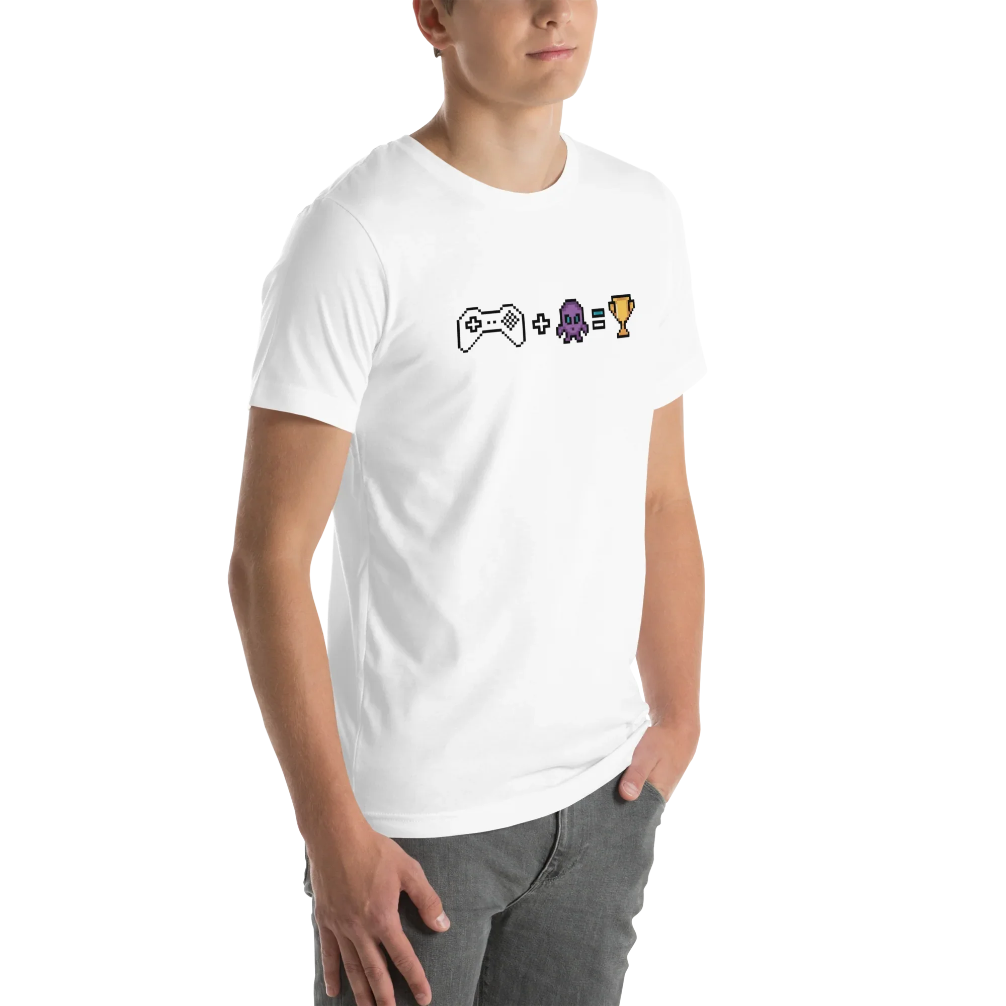 Pixel Gaming Equation Shirt – Retro Gamer Tee - RaZits