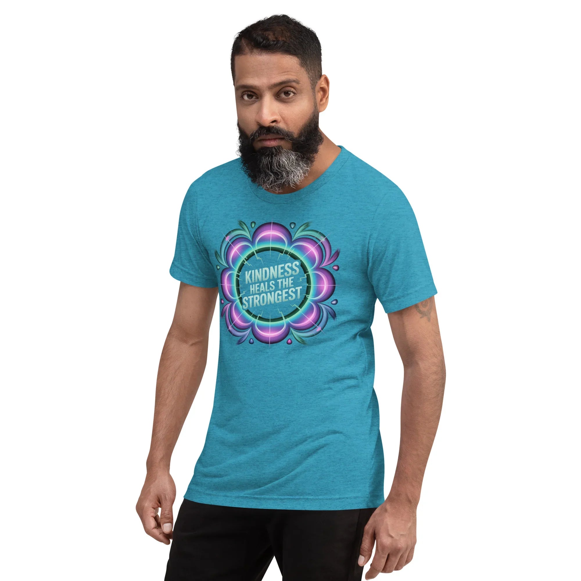 Kindness Heals the Strongest Hero Shooter T-Shirt - RaZits