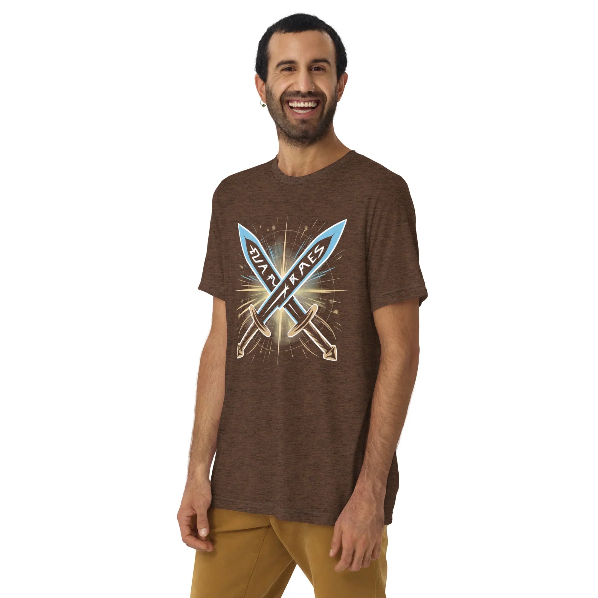 Rune Swords RPG T-Shirt – Dual Blade Action RPG Apparel - RaZits