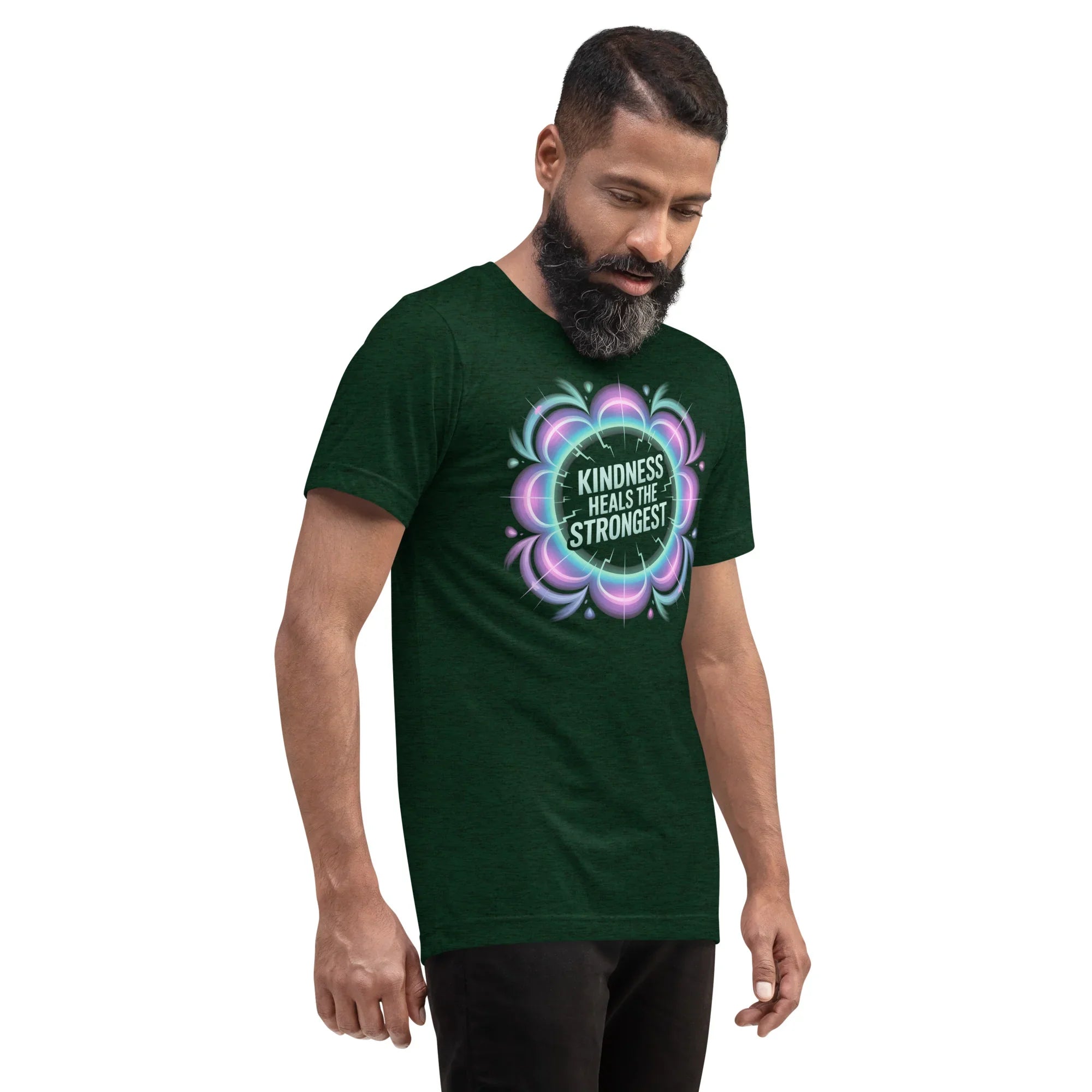 Kindness Heals the Strongest Hero Shooter T-Shirt - RaZits