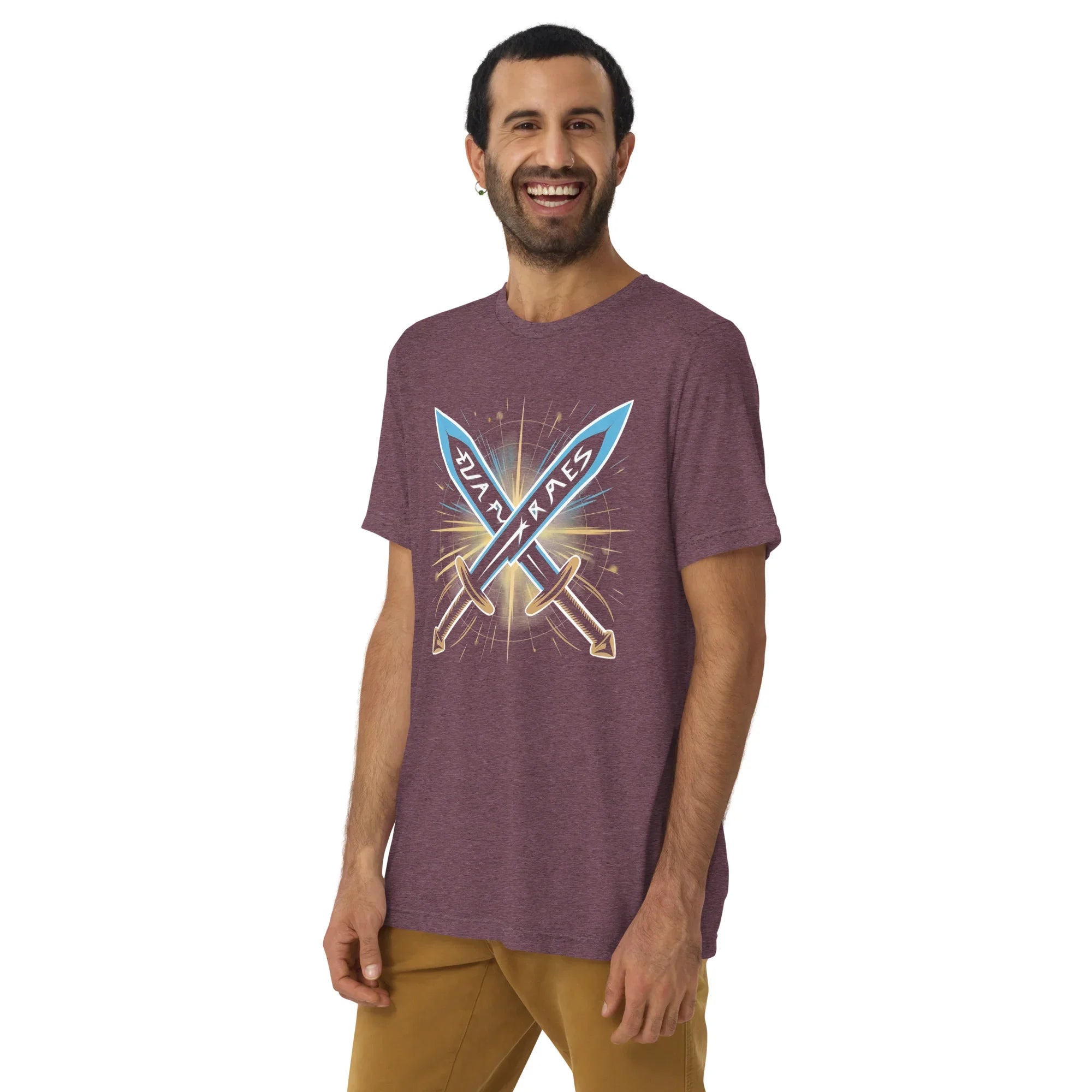 Rune Swords RPG T-Shirt – Dual Blade Action RPG Apparel - RaZits