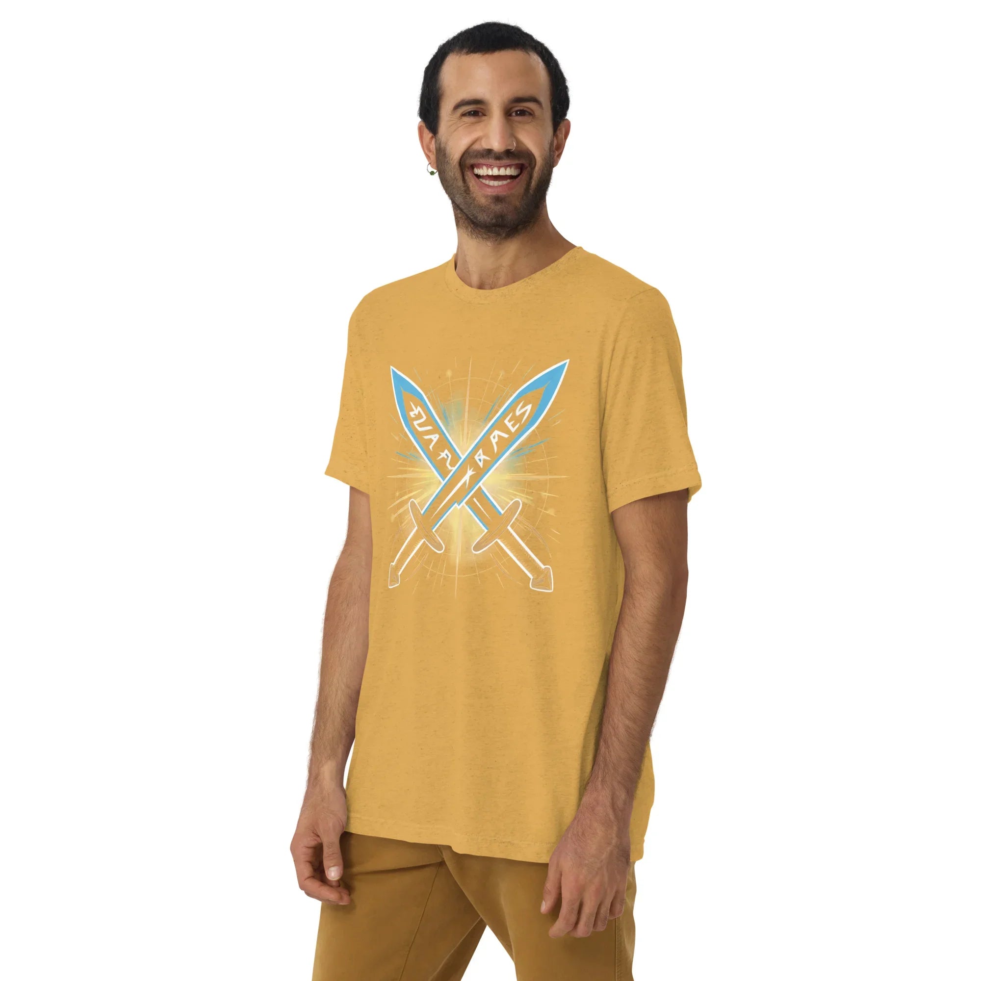 Rune Swords RPG T-Shirt – Dual Blade Action RPG Apparel - RaZits