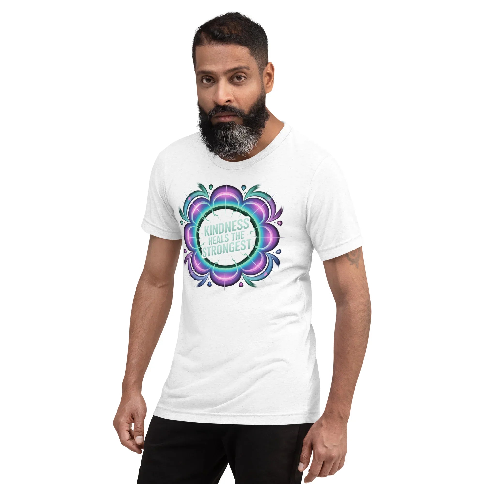 Kindness Heals the Strongest Hero Shooter T-Shirt - RaZits