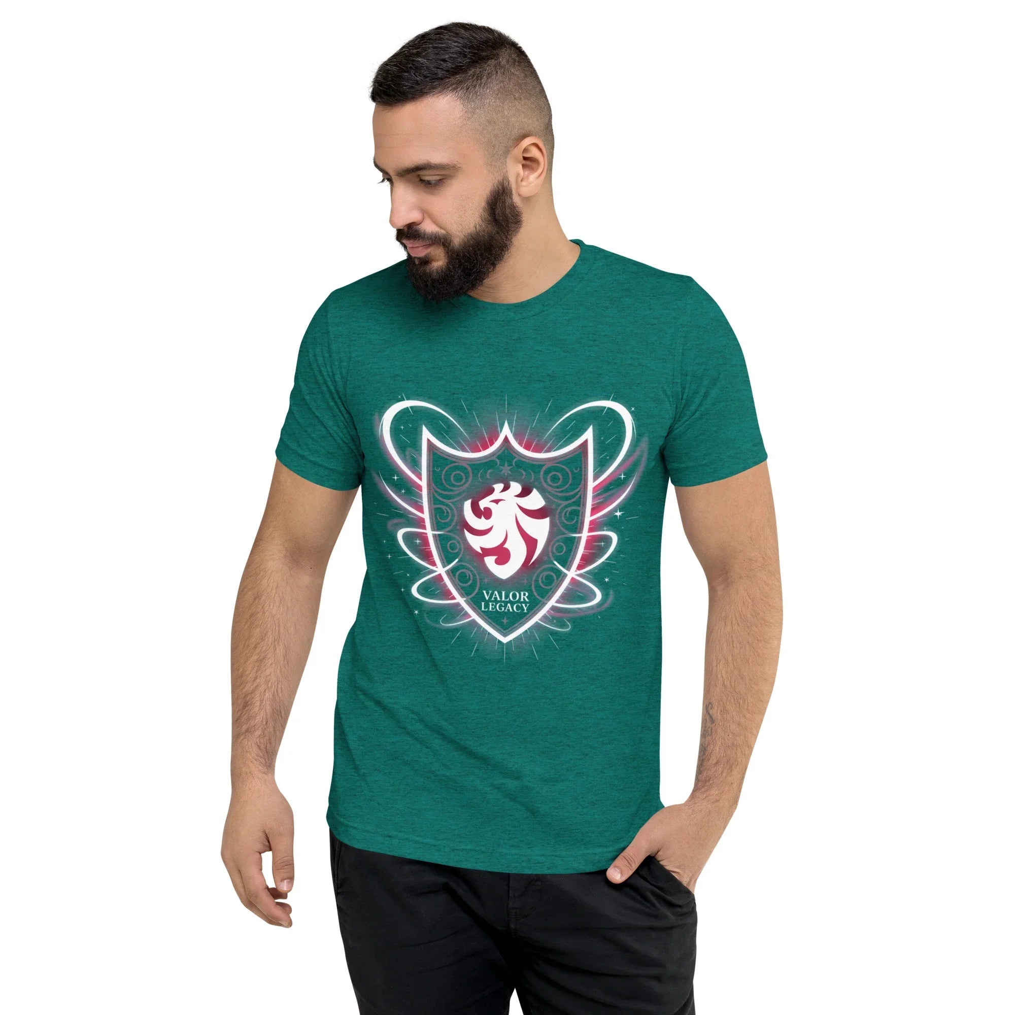 Valor Legacy – Action RPG Crest T-Shirt - RaZits