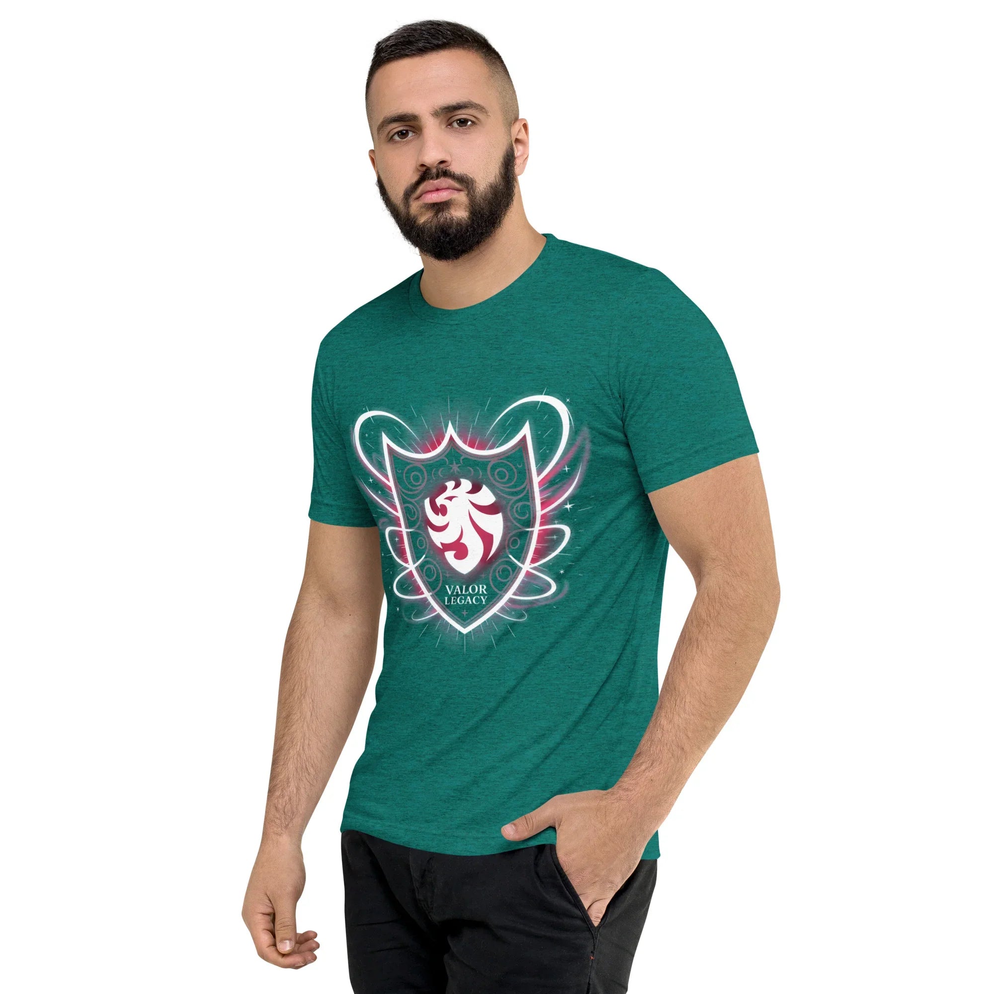 Valor Legacy – Action RPG Crest T-Shirt - RaZits