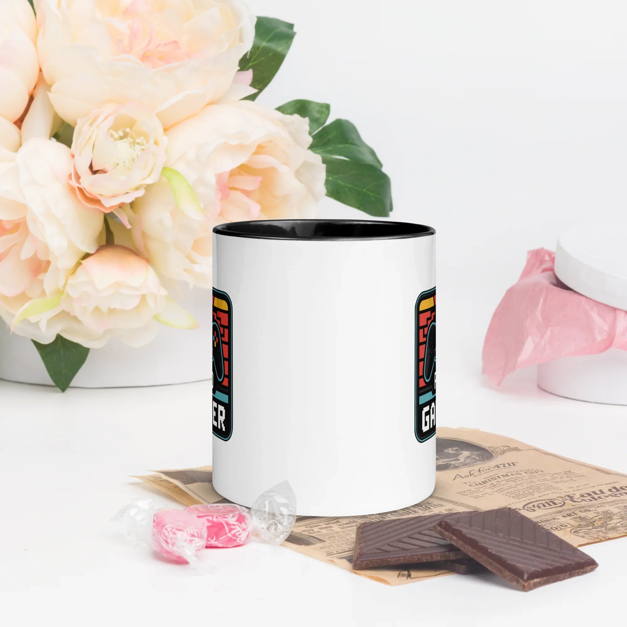 Pro Gamer Mug – Retro Pixel Controller Design for Competitive Players - RaZits