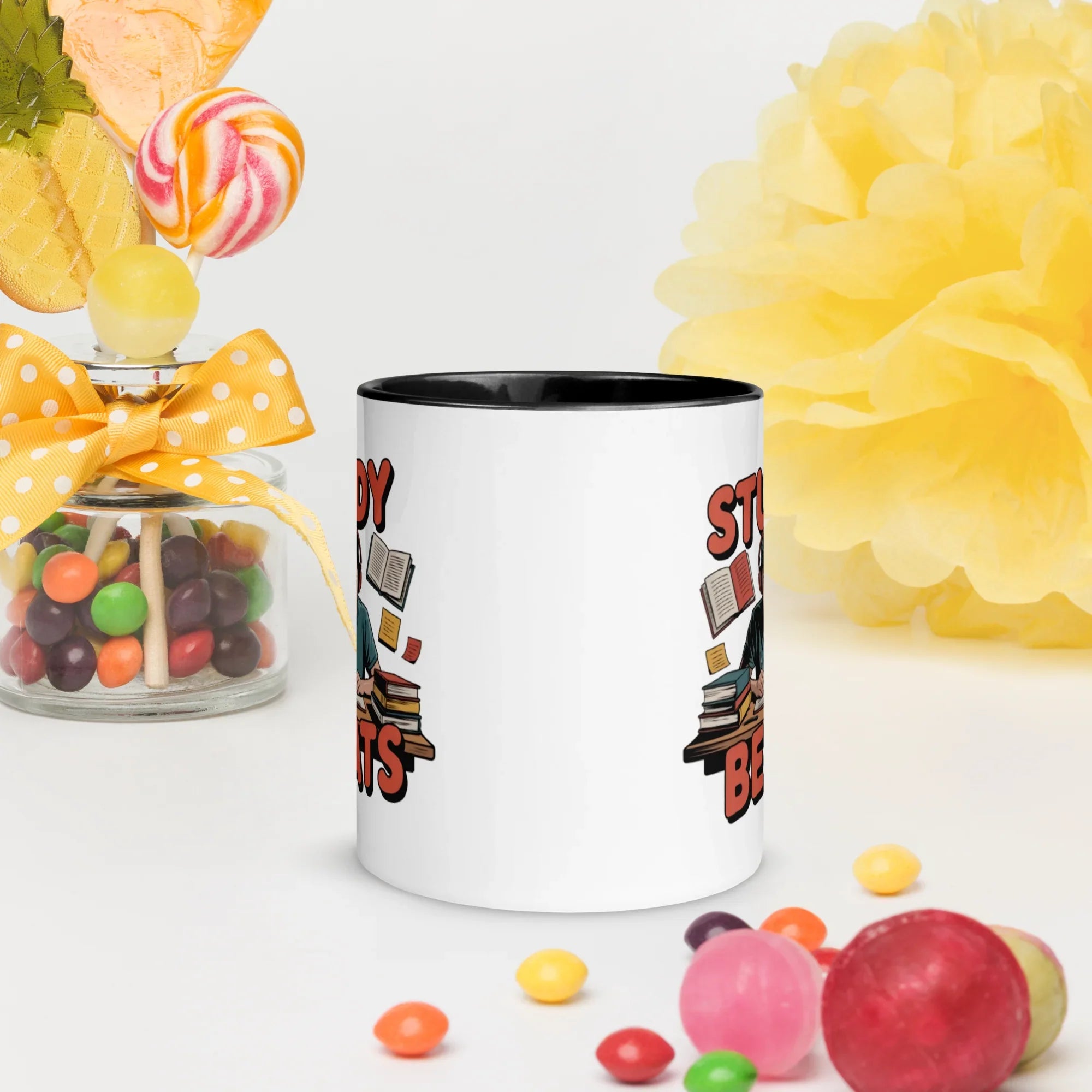 Study Beats Focus-Mode Ceramic Mug - RaZits