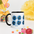 Blue Painting Coffee Mug – Artistic Ceramic Mug with Color Inside Description:.
