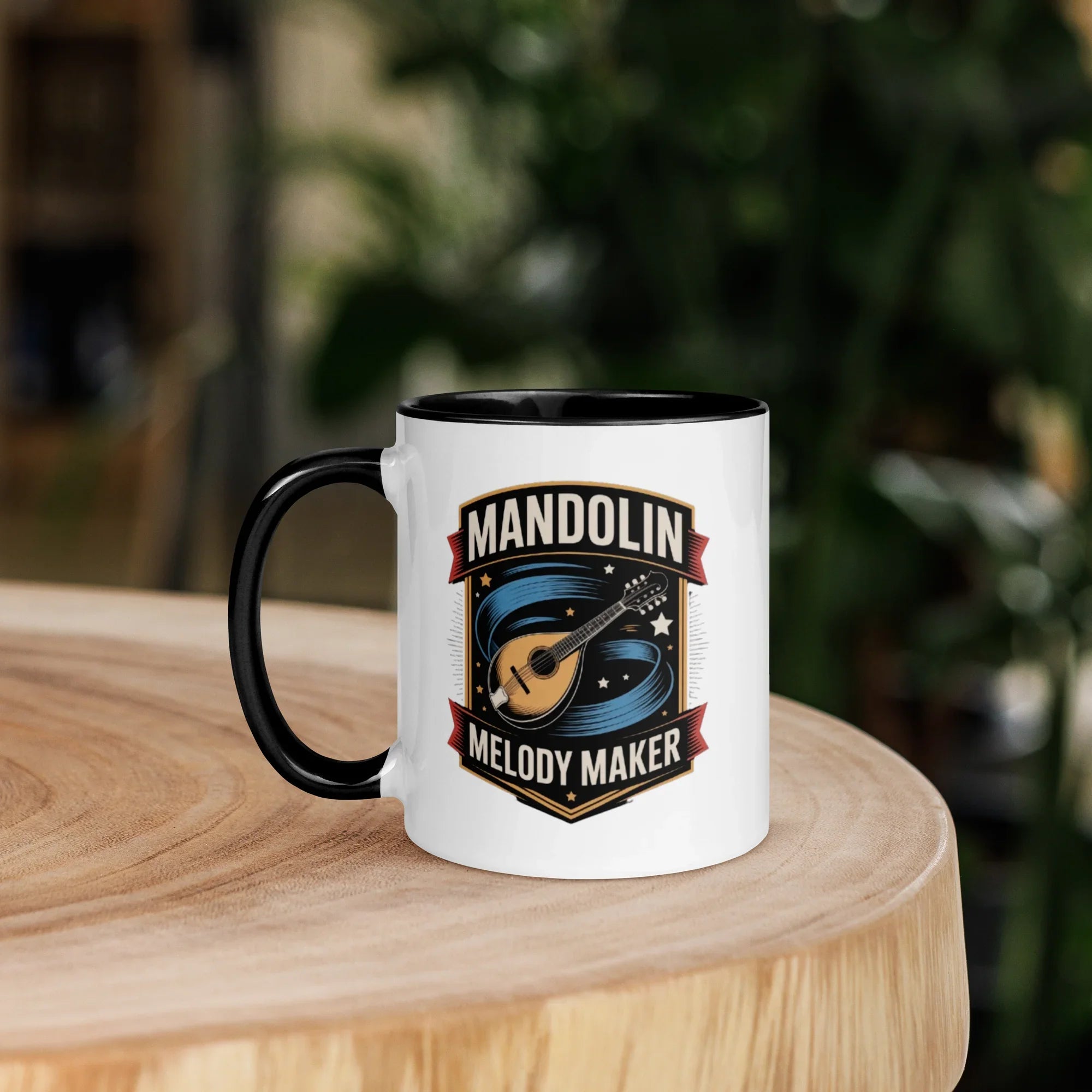 Mandolin Melody Maker Mug – Vintage Strings & Starry Sips - RaZits