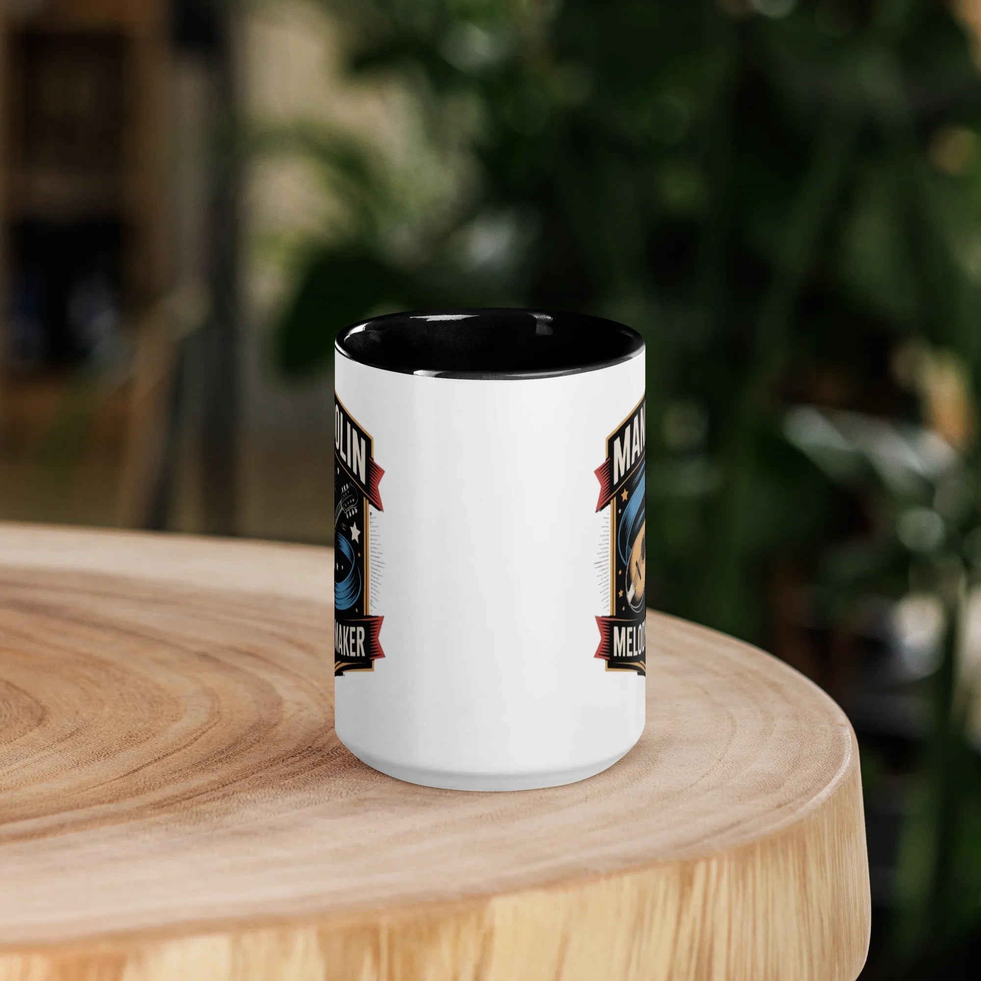 Mandolin Melody Maker Mug – Vintage Strings & Starry Sips - RaZits