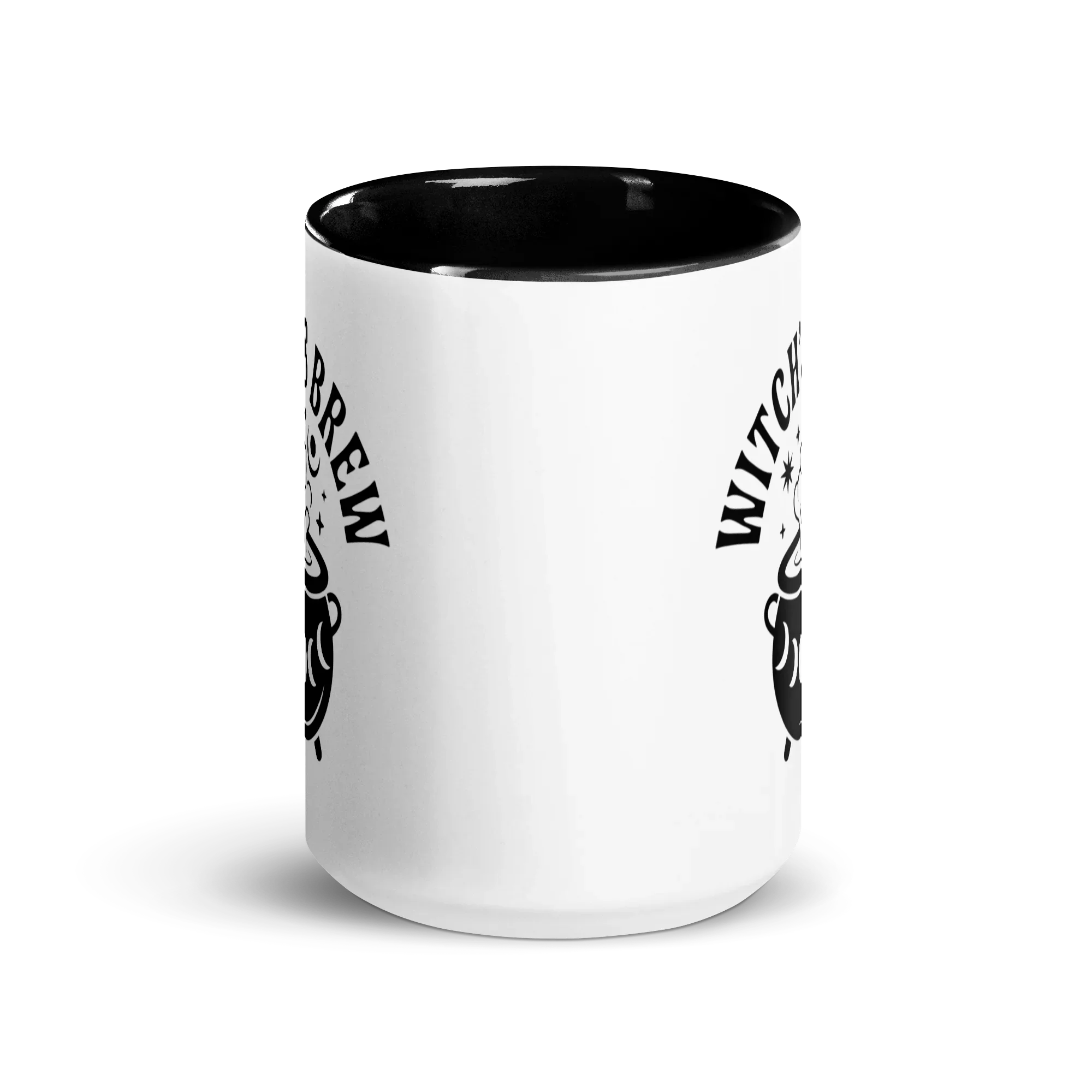 Witch’s Brew Ceramic Mug – Moon Cauldron Design - RaZits