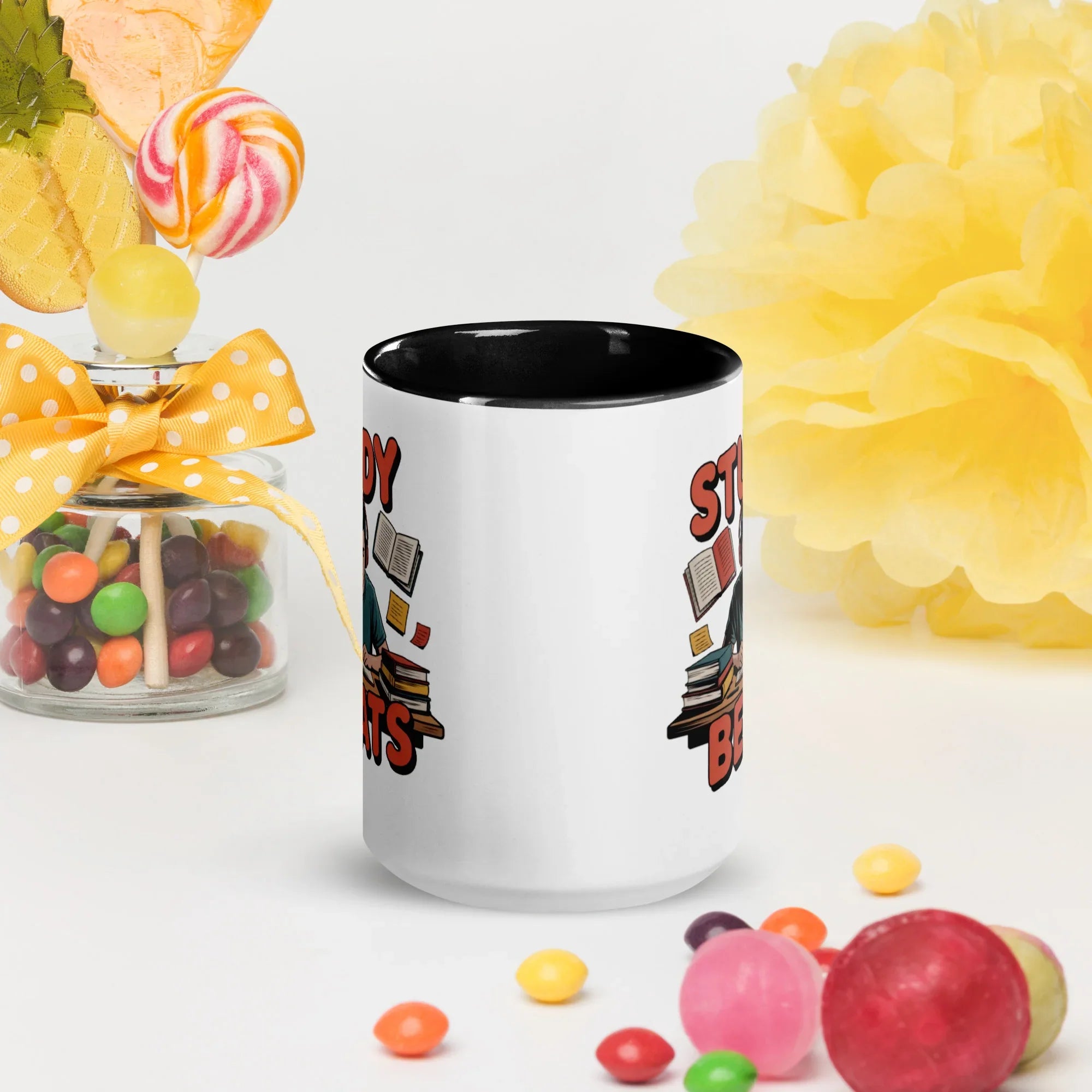 Study Beats Focus-Mode Ceramic Mug - RaZits