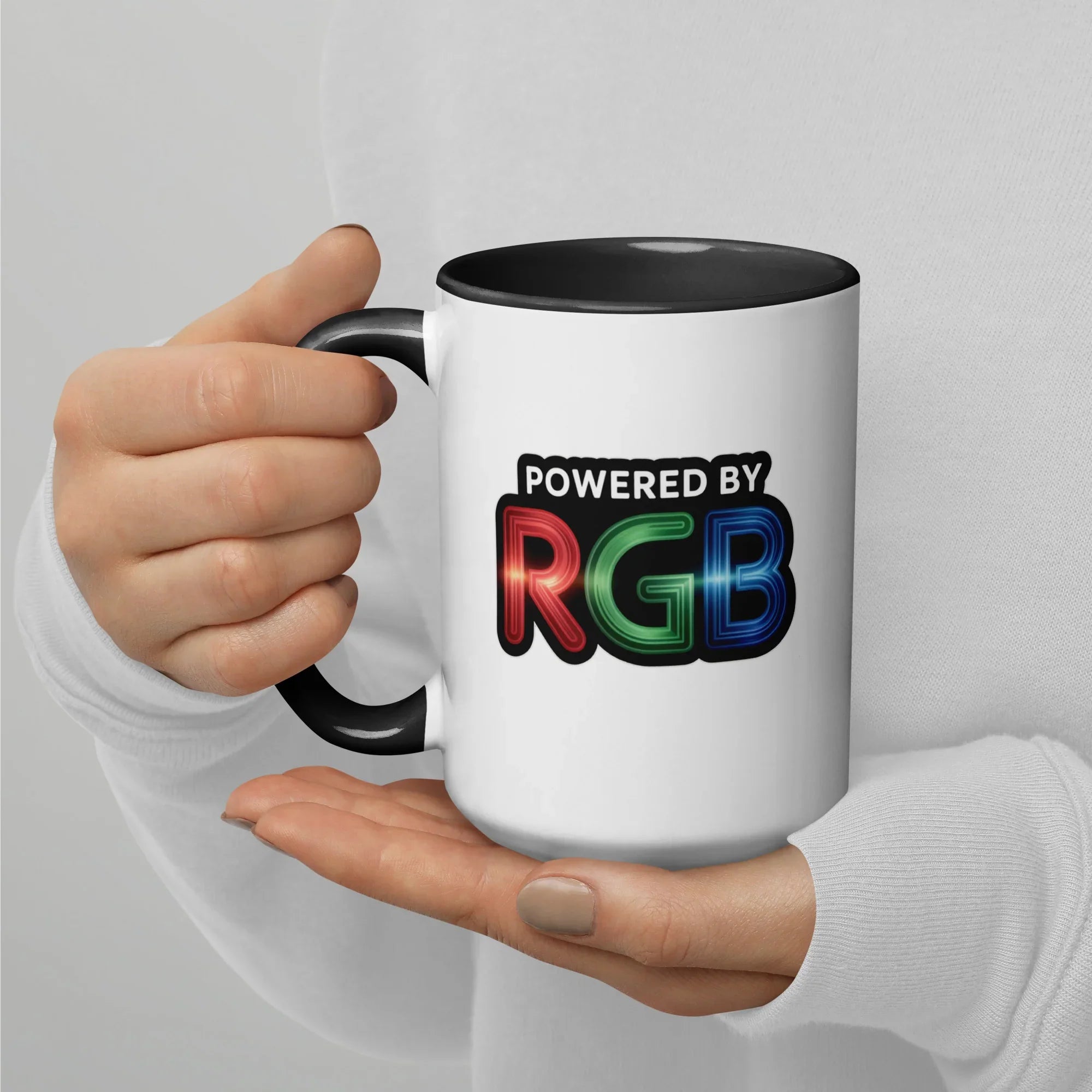 Powered by RGB Gaming Mug – PC Gamer Gift for RGB Setup Fans - RaZits