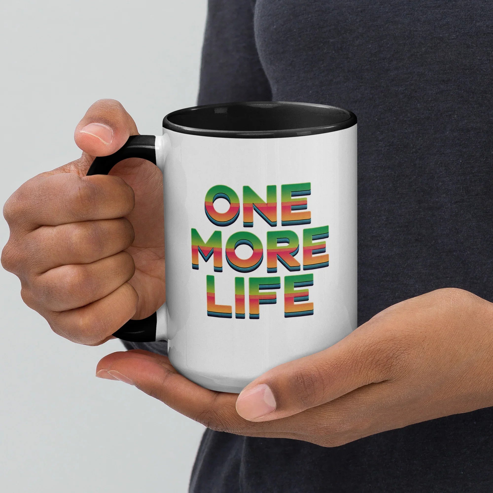 One More Life Mug – Respawn Your Day with Gamer Energy - RaZits