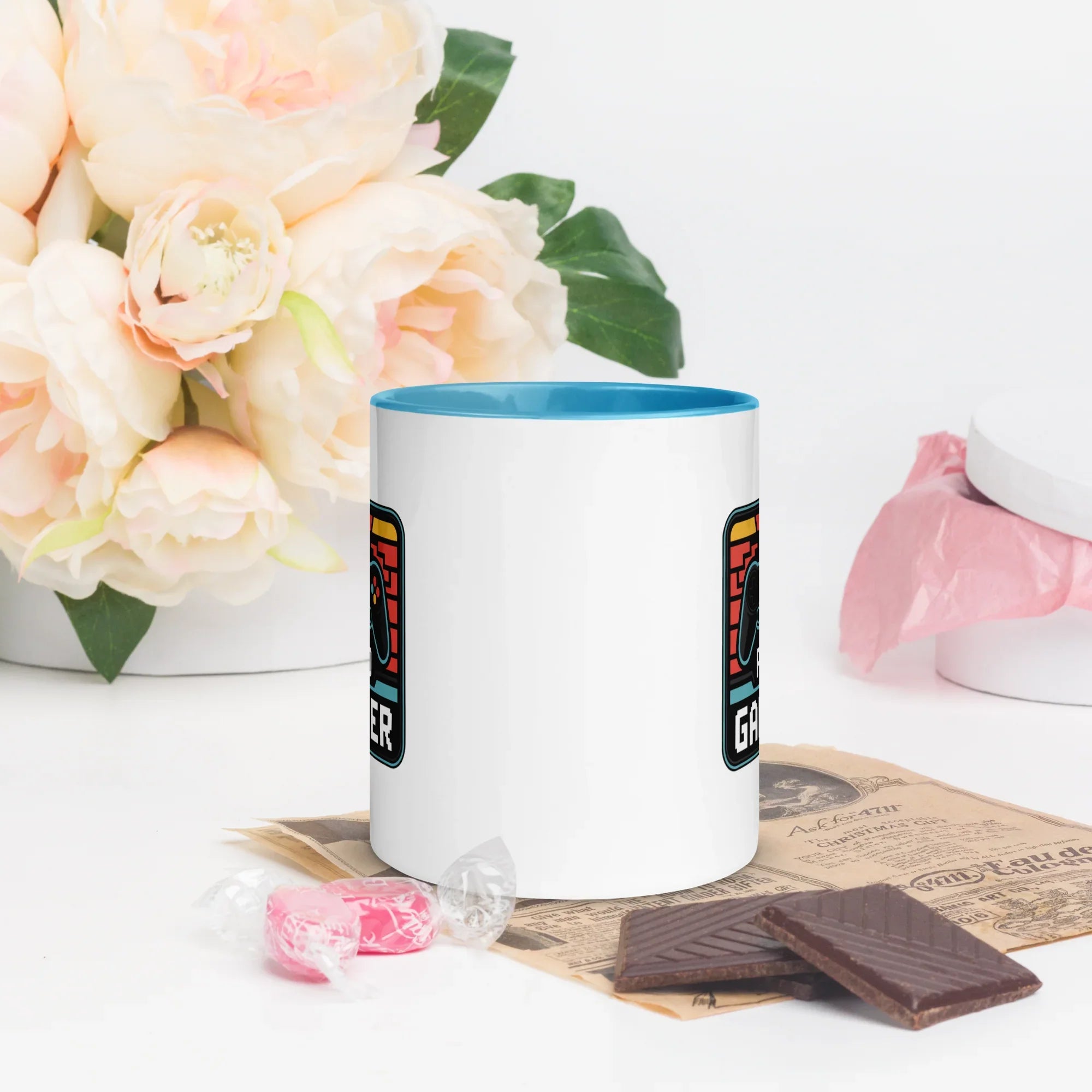 Pro Gamer Mug – Retro Pixel Controller Design for Competitive Players - RaZits