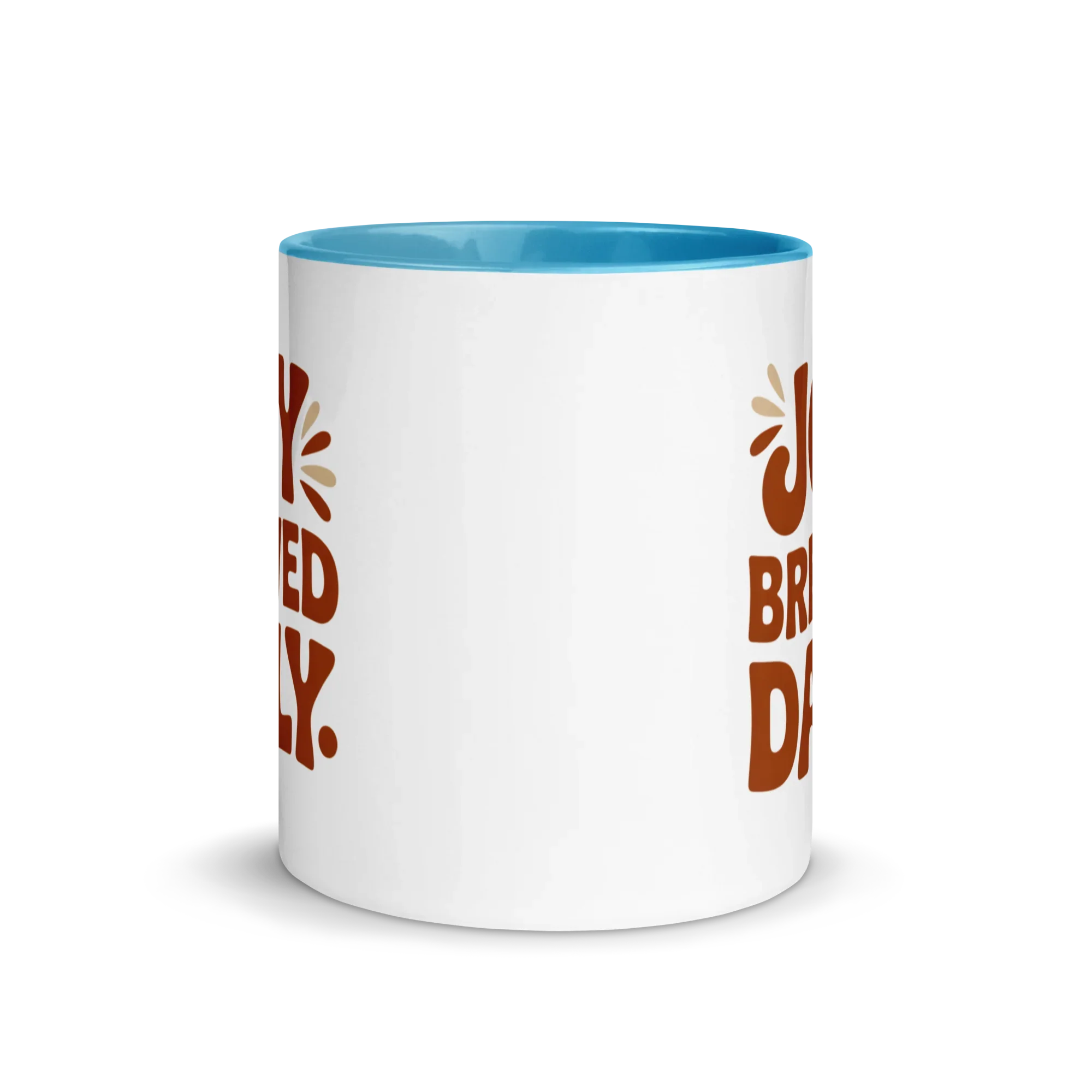 Joy Brewed Daily Ceramic Coffee Mug - RaZits