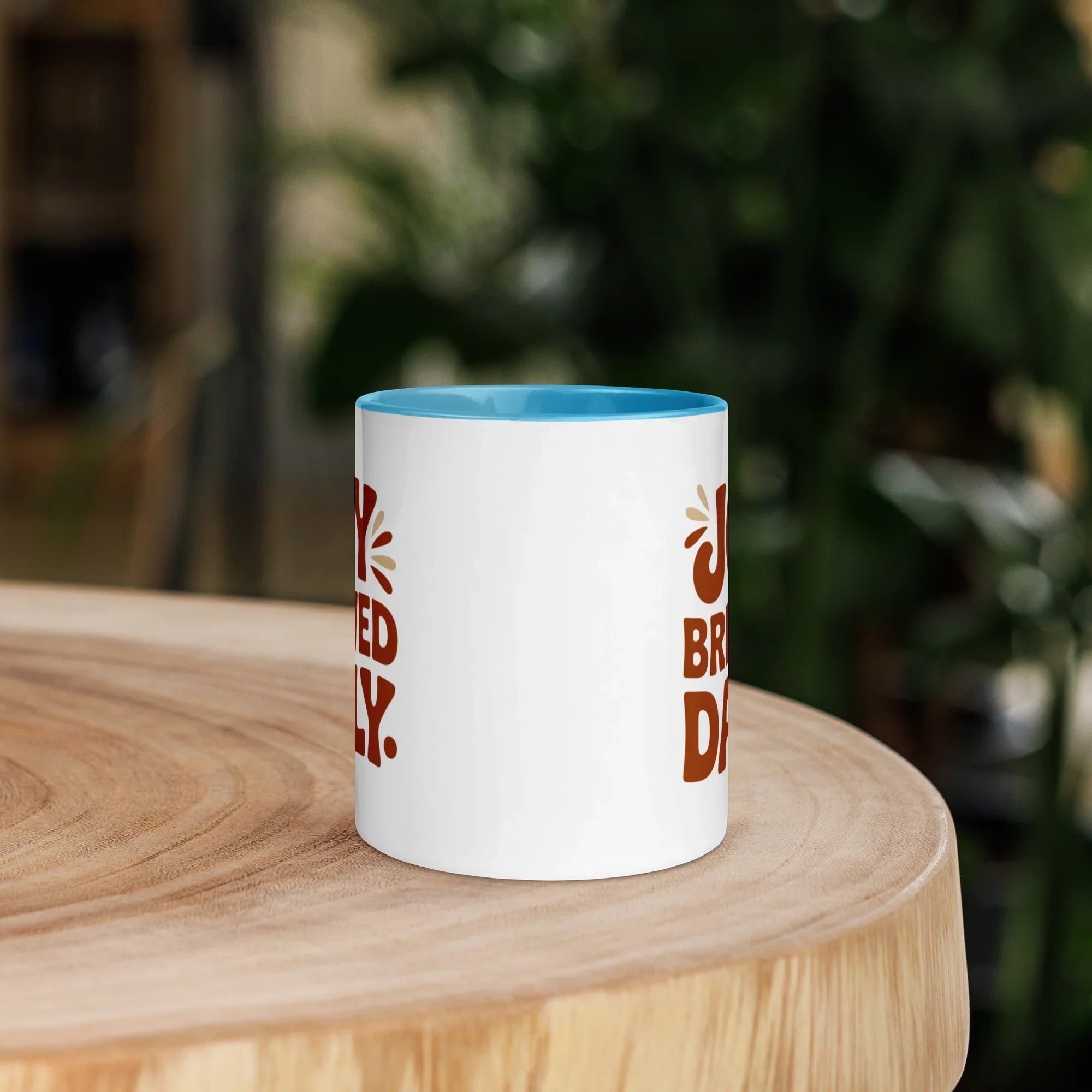 Joy Brewed Daily Ceramic Coffee Mug - RaZits