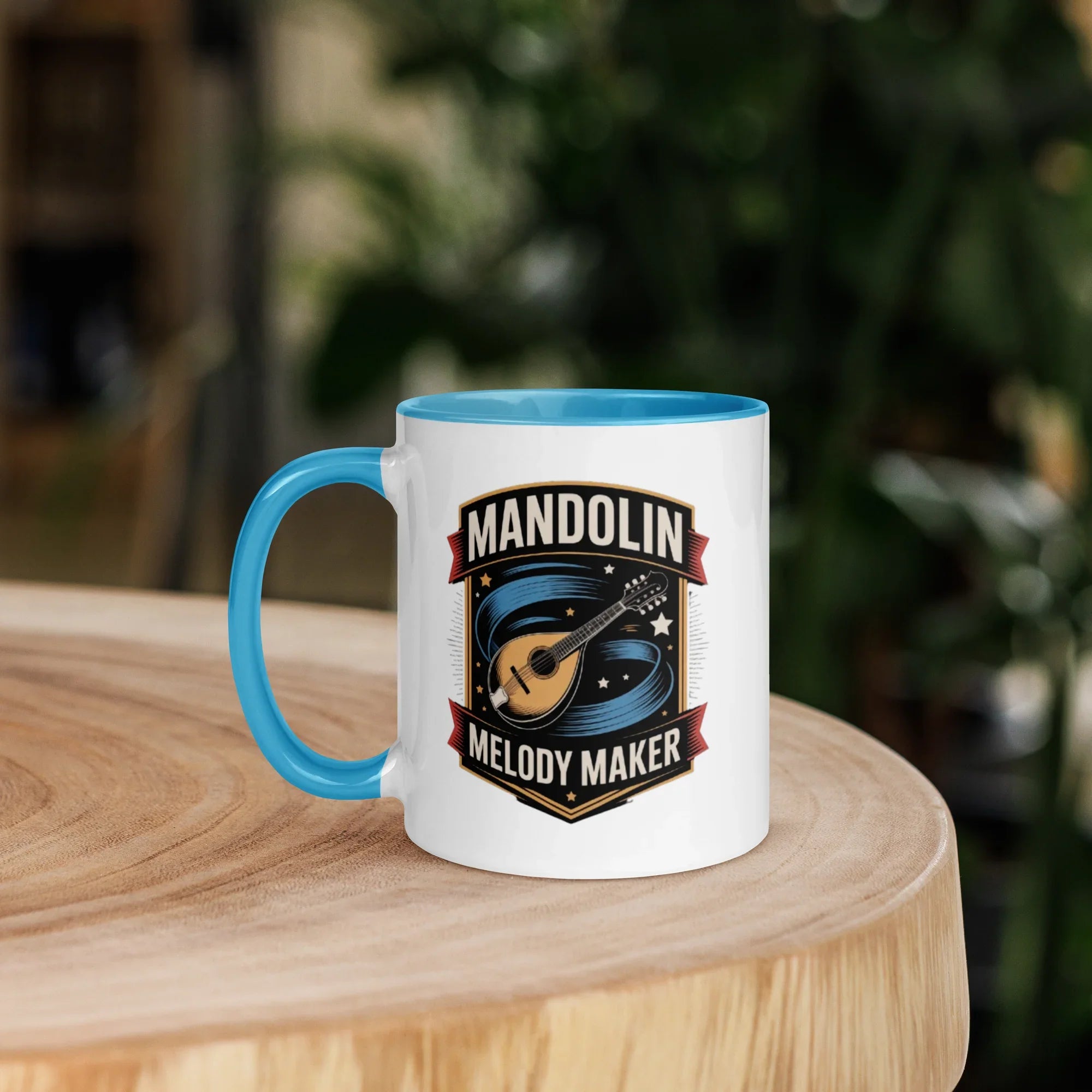 Mandolin Melody Maker Mug – Vintage Strings & Starry Sips - RaZits