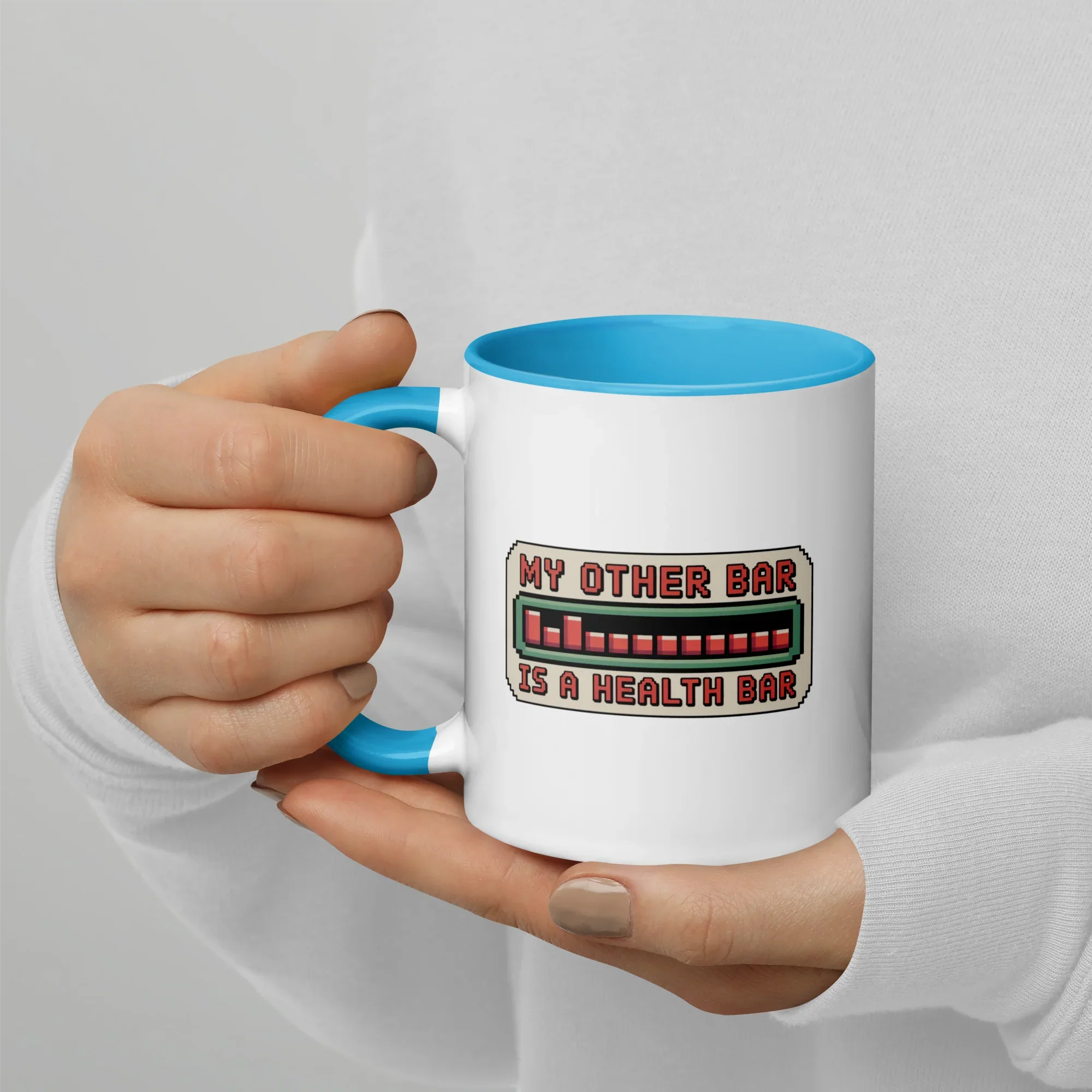 Retro Gaming Bartop Mug – Pixel Nostalgia Design for True Arcade Fans - RaZits