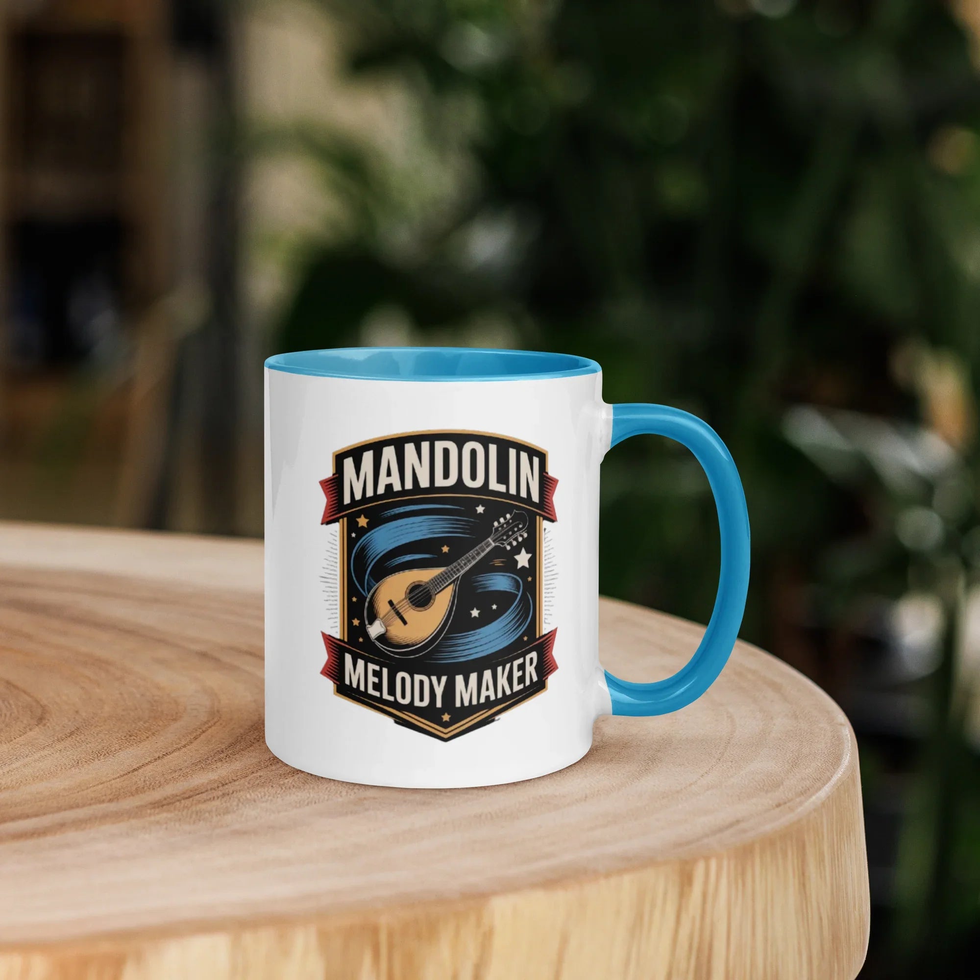 Mandolin Melody Maker Mug – Vintage Strings & Starry Sips - RaZits