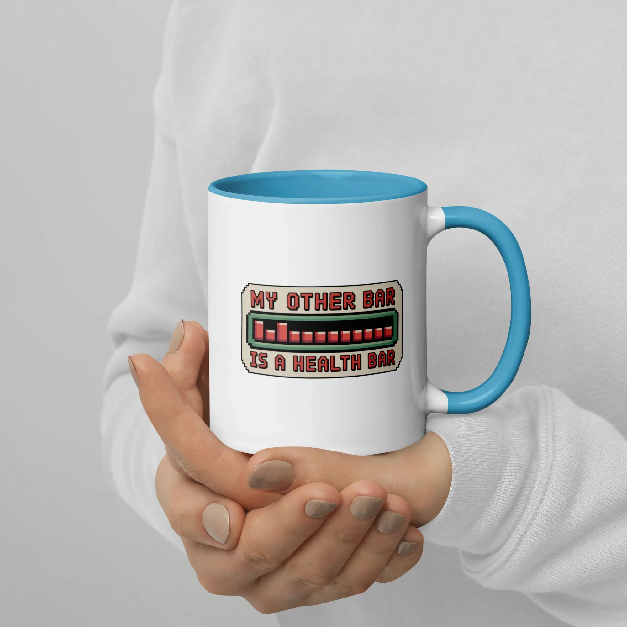Retro Gaming Bartop Mug – Pixel Nostalgia Design for True Arcade Fans - RaZits