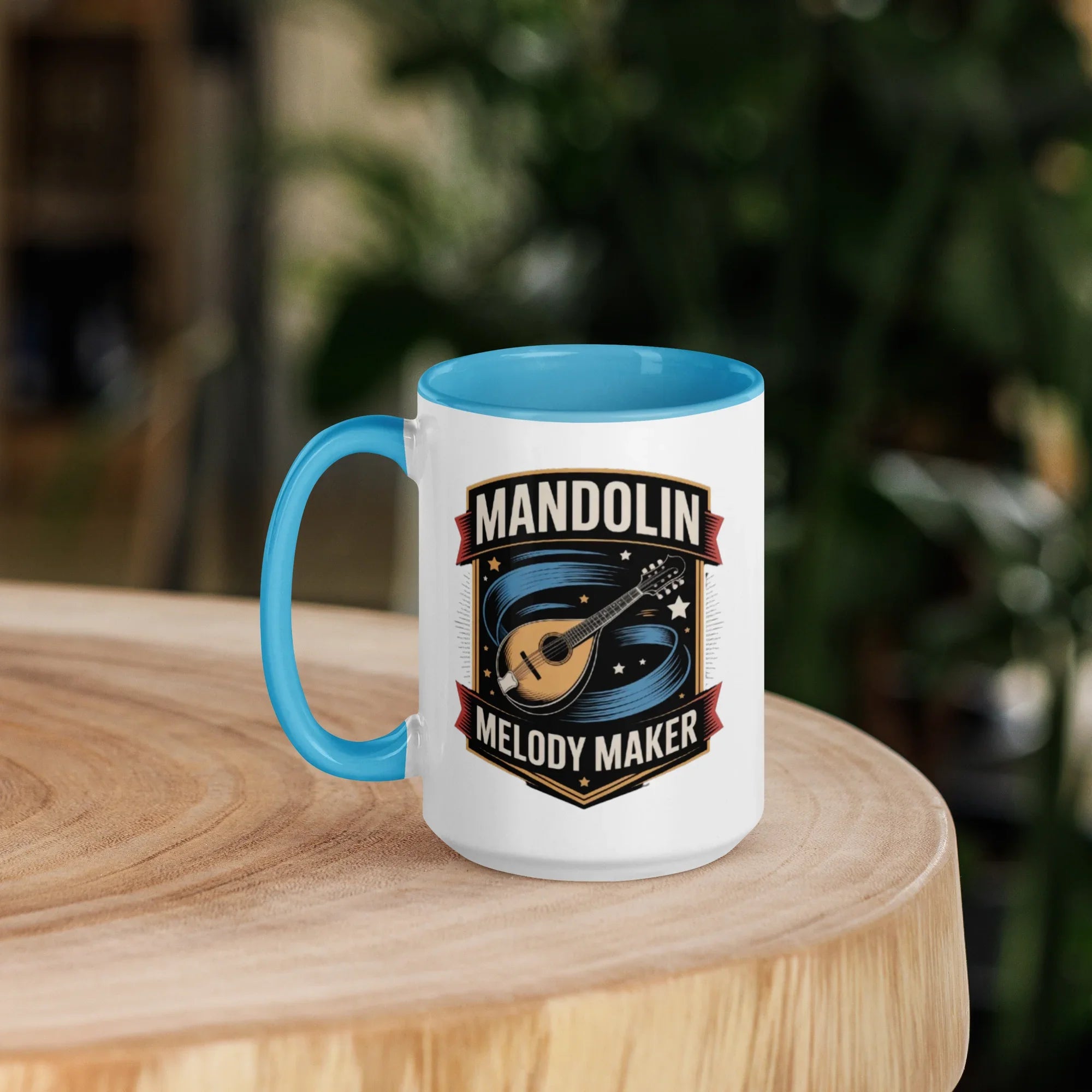 Mandolin Melody Maker Mug – Vintage Strings & Starry Sips - RaZits