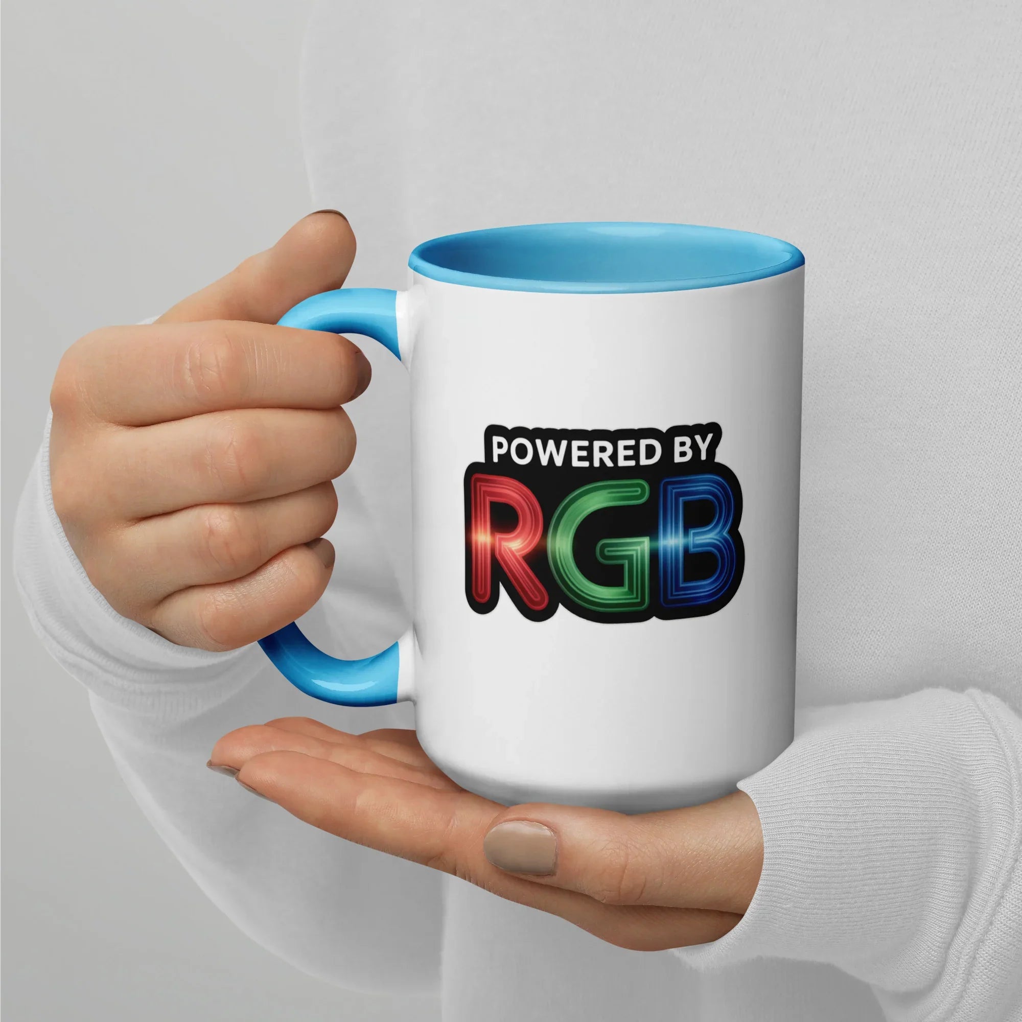 Powered by RGB Gaming Mug – PC Gamer Gift for RGB Setup Fans - RaZits