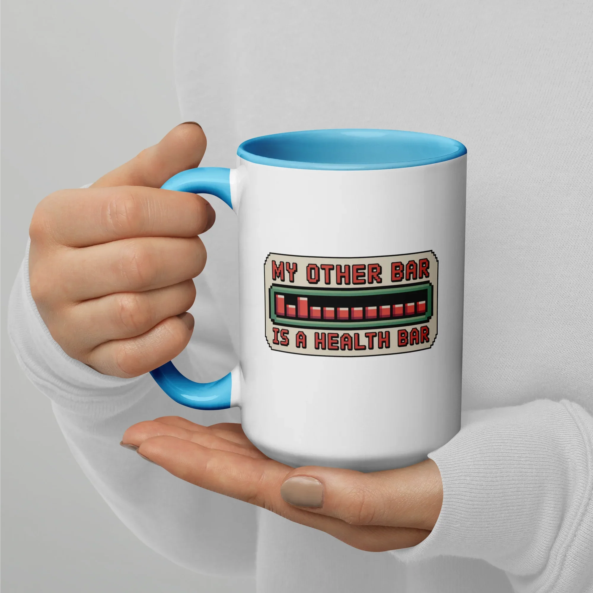 Retro Gaming Bartop Mug – Pixel Nostalgia Design for True Arcade Fans - RaZits